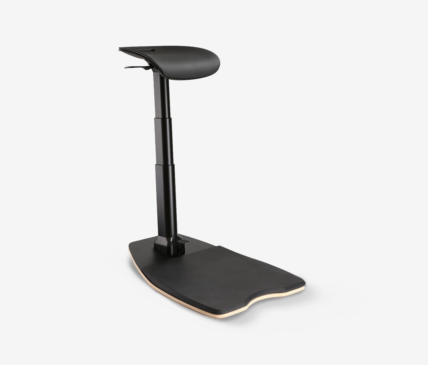 Ergolutions Sitzhocker Ergonomischer Steh-/Sitzhocker, 7 Jahre Garantie / Höhenverstellbar / Rollen