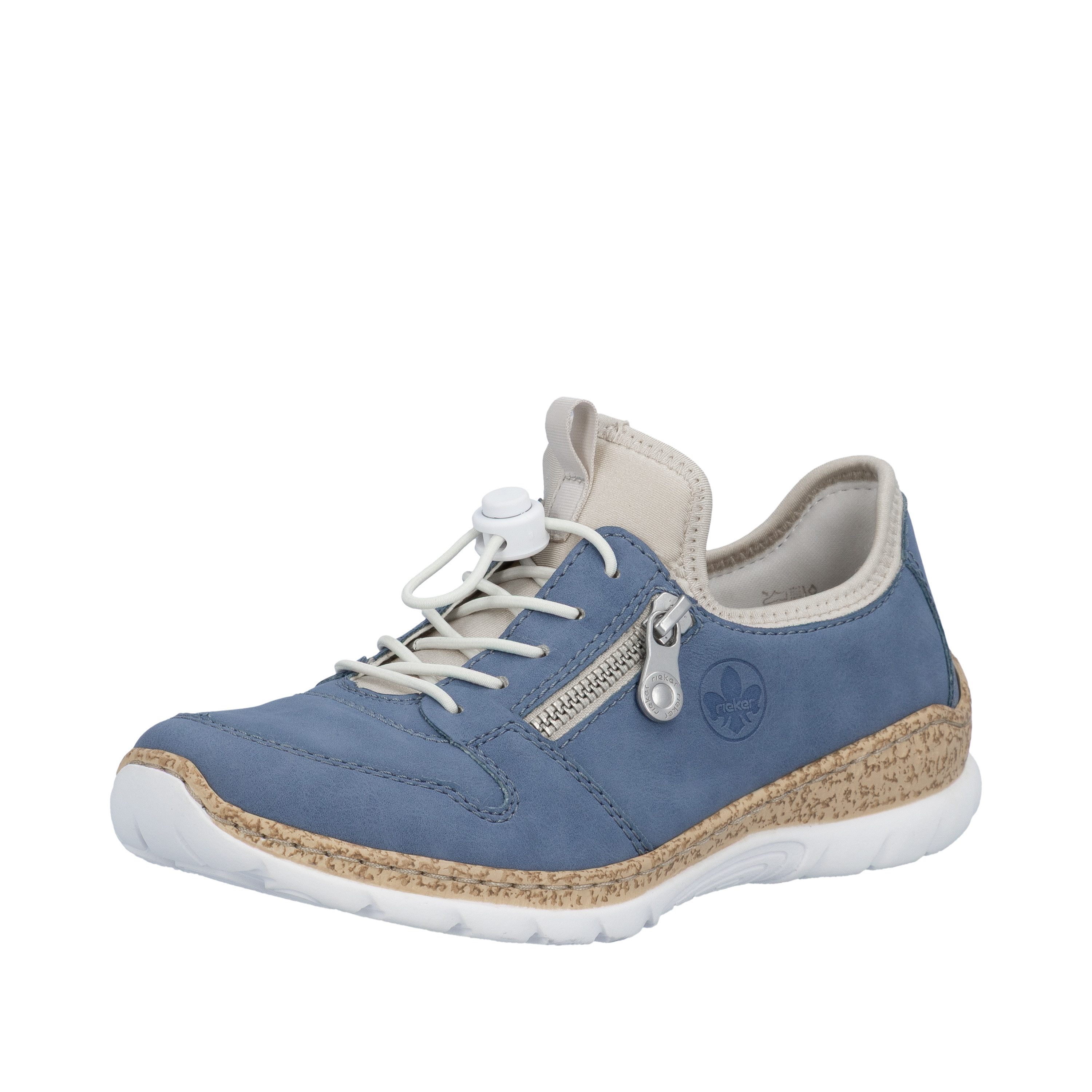 Rieker Slip-On Sneaker Freizeitschuh, Halbschuh, Slipper mit leichter Laufsohle