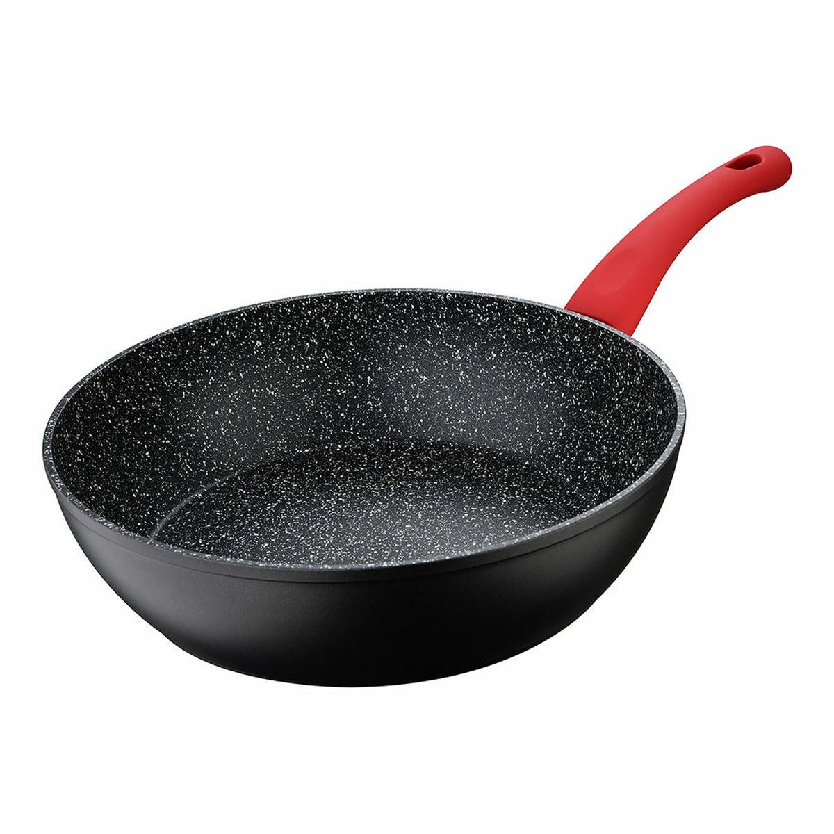 San Ignacio Bratpfanne San ignacio Wok Pfanne Toledo SG-6252 Aluminium Ø 28 cm Schwarz