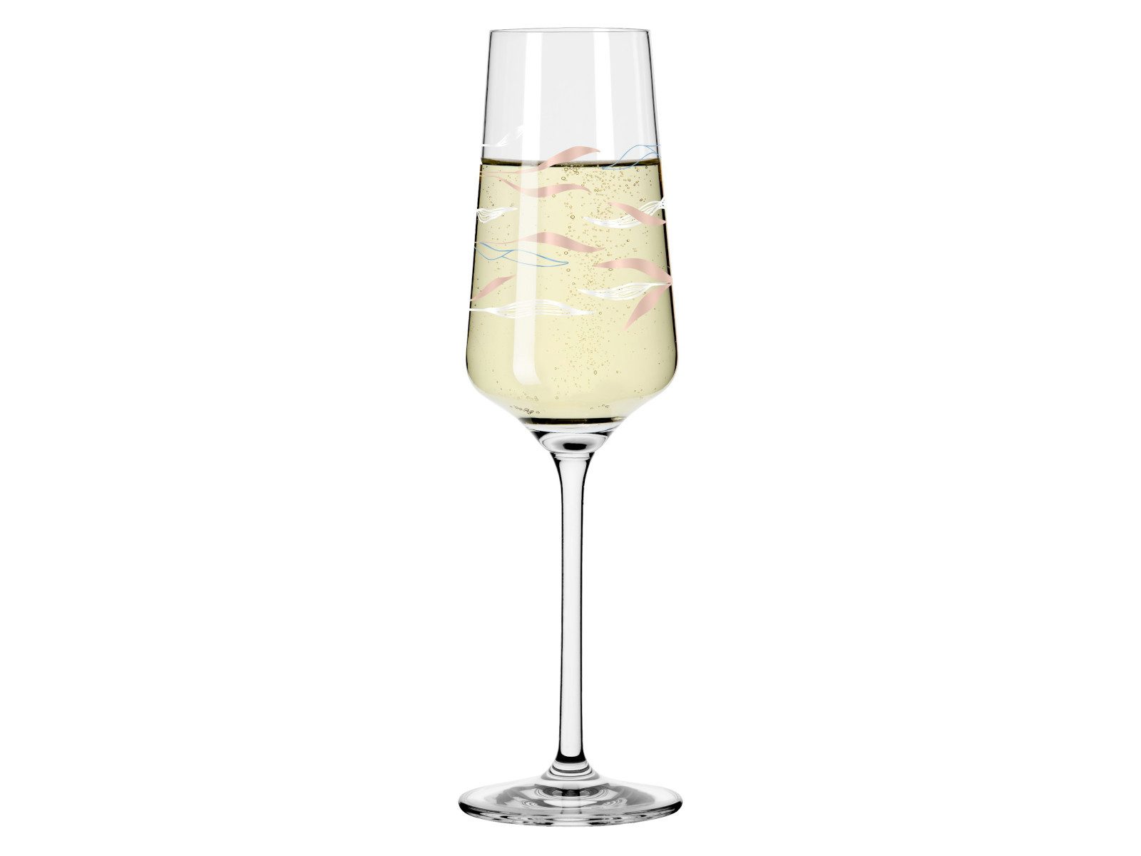 Ritzenhoff Sektglas Sparkle Proseccoglas F23 #10, Kristallglas, 7,3 x 7,3 x 26,6 cm