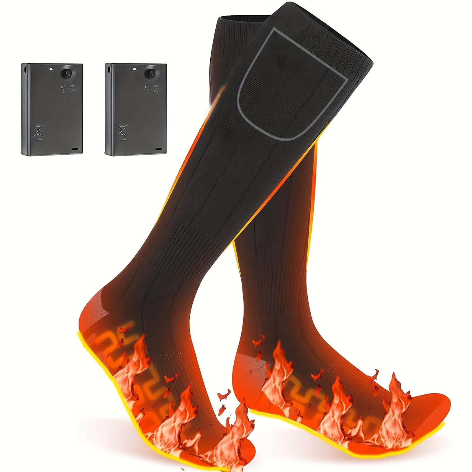 RWEUOQ Funktionssocken Beheizbare Socken 4000 mAh günstig online kaufen