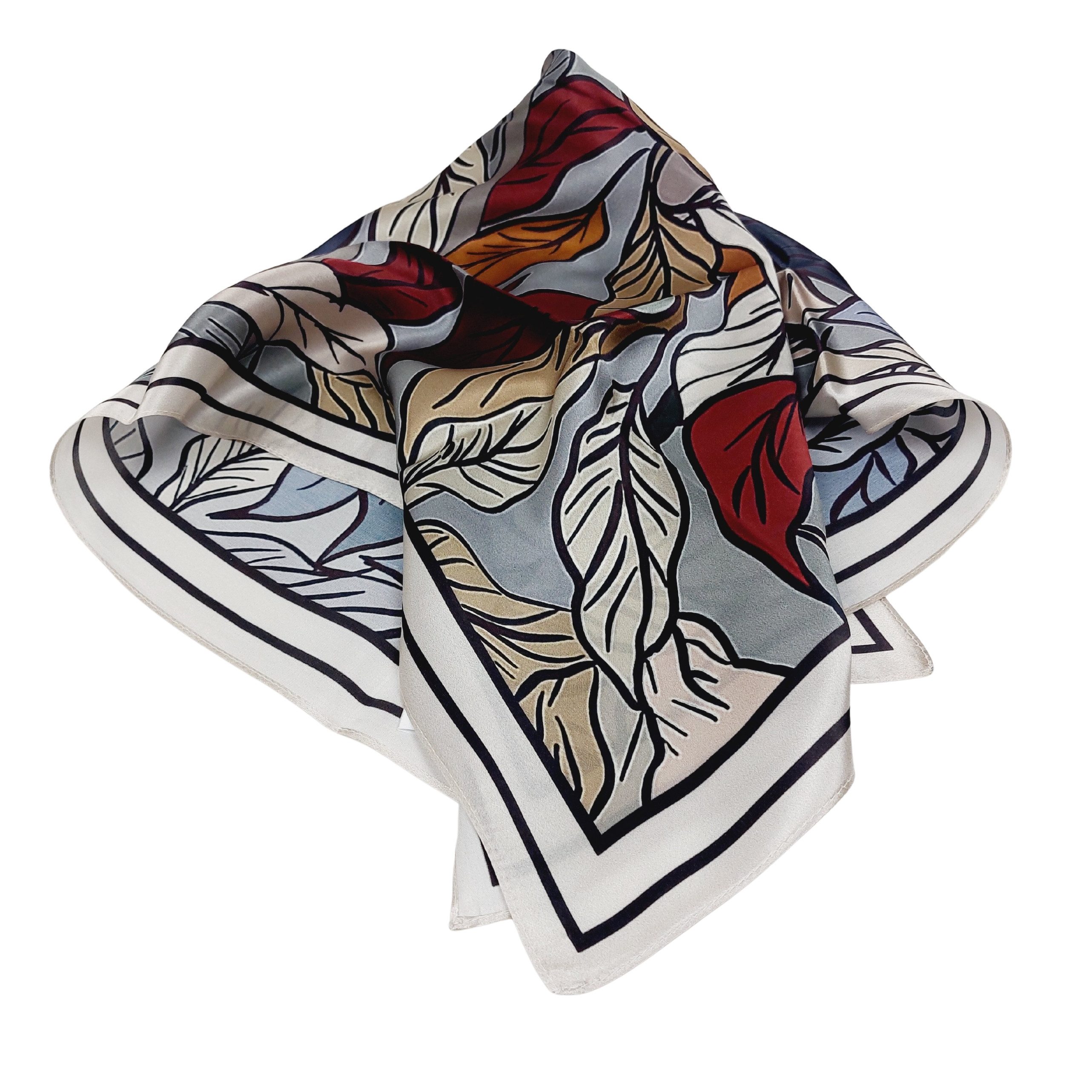 Seidenschal SPECIAL EDITION - Seidentuch Halstuch Floralprint