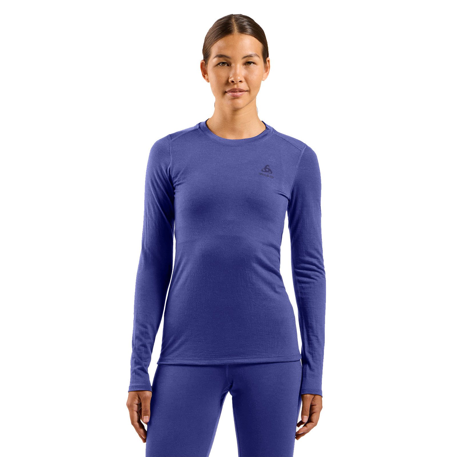 Odlo Funktionsshirt Natural Merino 160 Langarm-Shirt Damen 112271-21119 Aus Merino Wolle