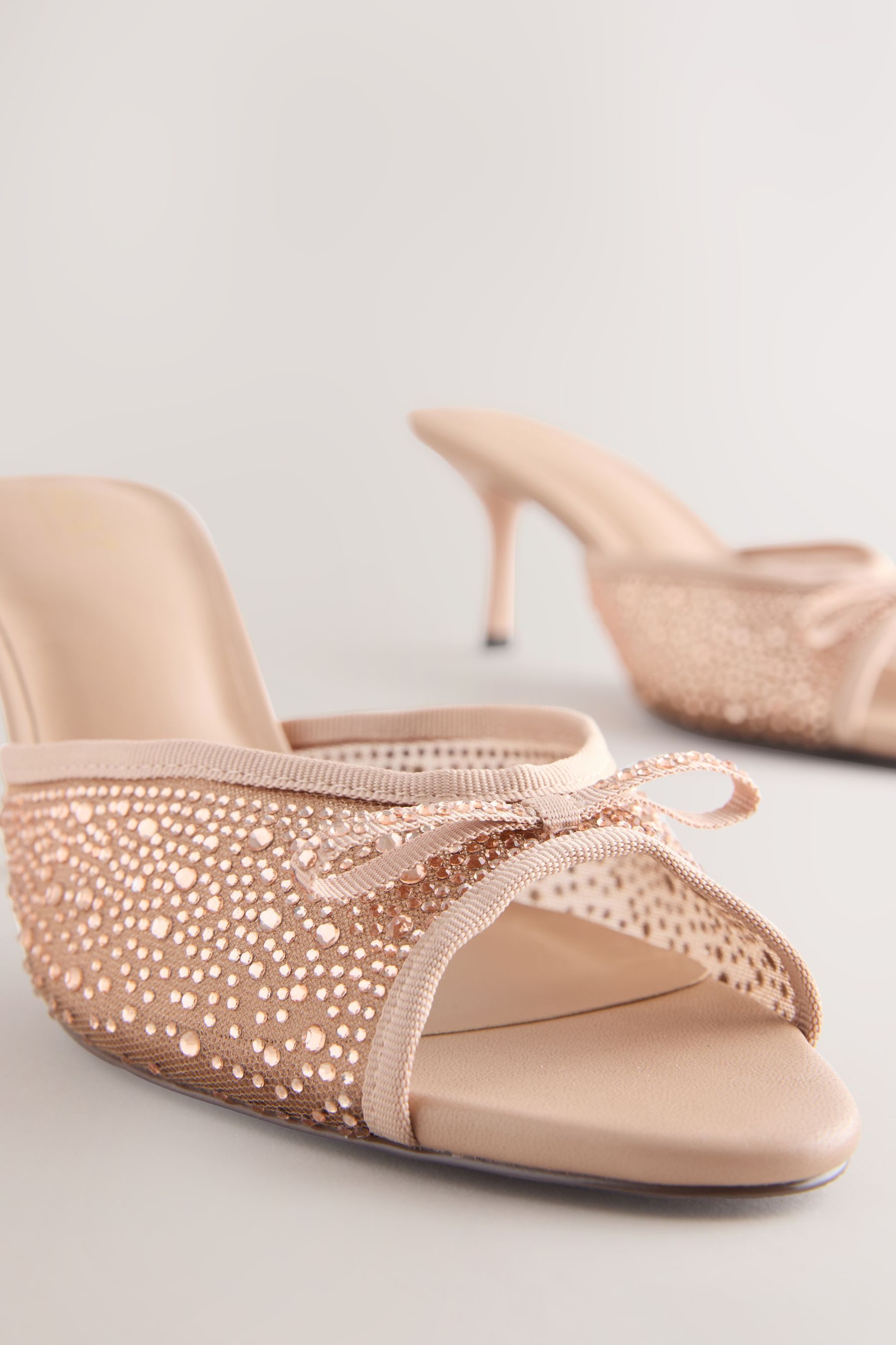 Next Forever Comfort® Pantoletten mit Glitzer Pantolette (1-tlg)