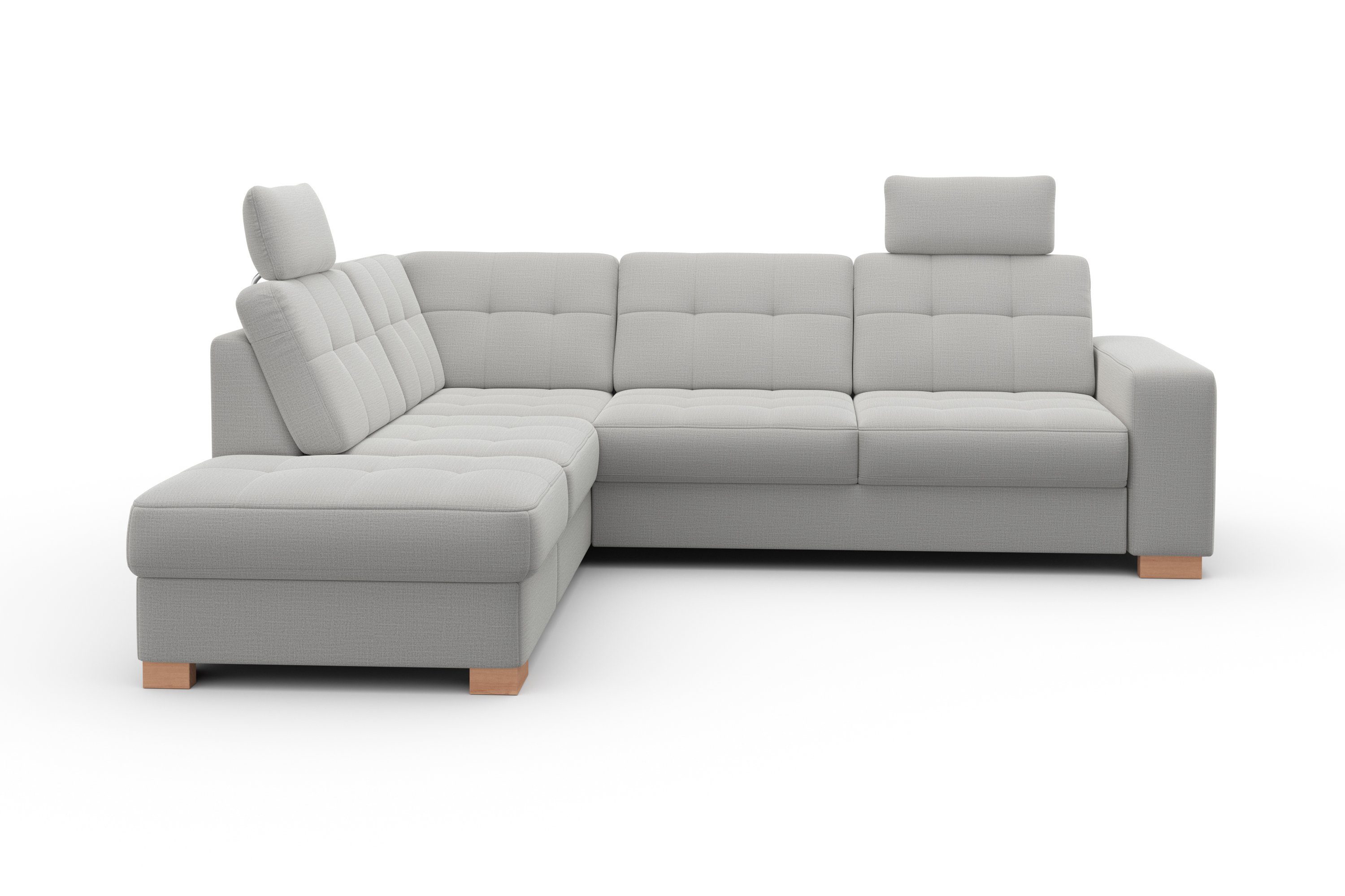 sit&more Ecksofa Quincy L-Form, wahlweise mit Bettfunktion und Bettkasten. Reduzierter Preis € 1.446,98. Unverbindliche Preisempfehlung € 2.419,00