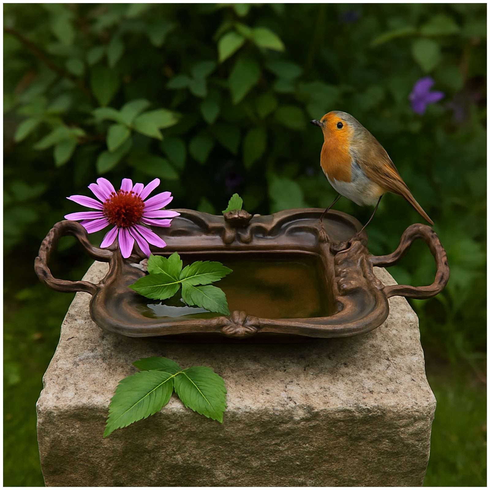 HTI-Line Vogeltränke Vogeltränke Verena 0.5 l, Futterstelle Wasserstelle Ga günstig online kaufen