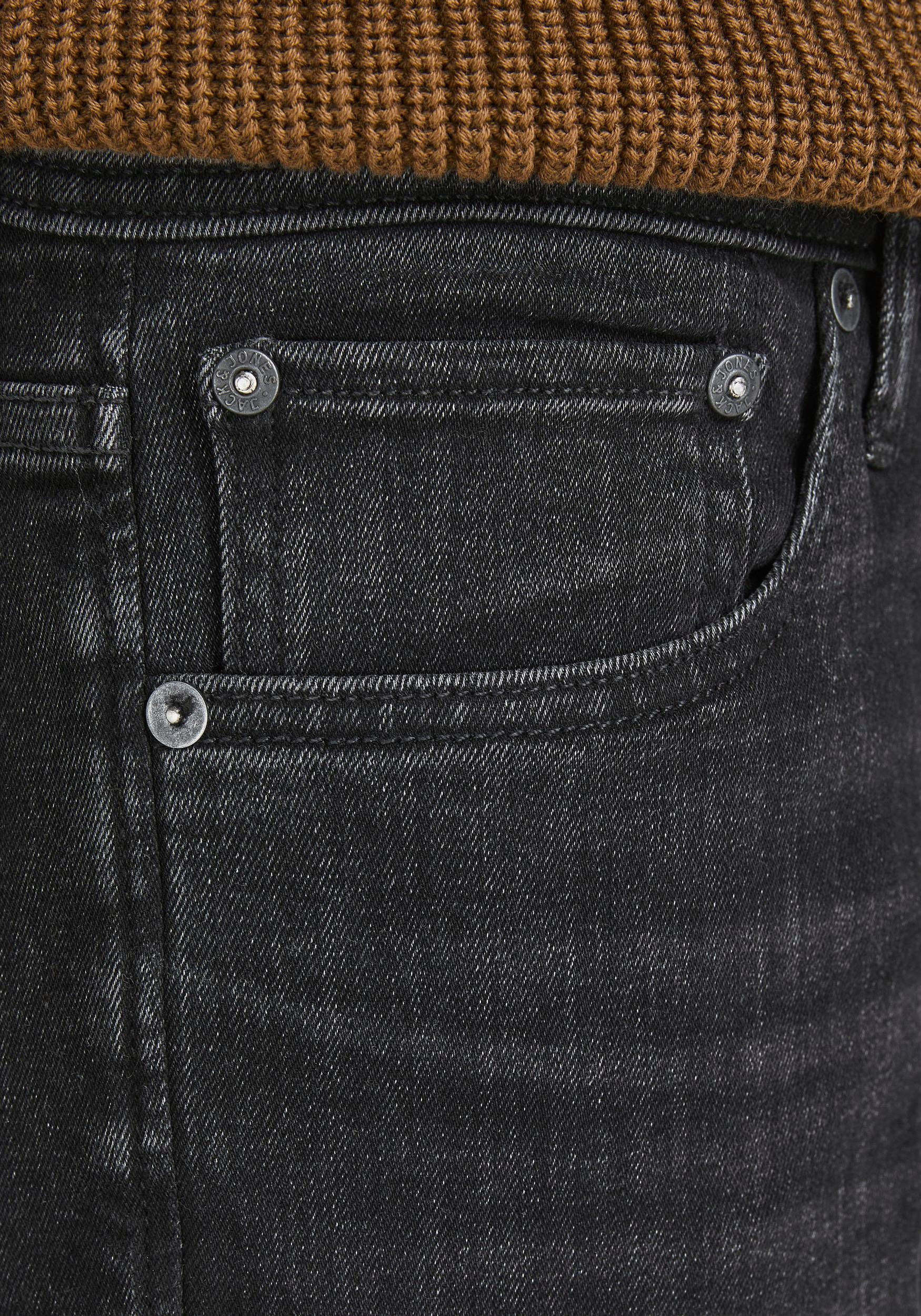 Jack & Jones Comfort-fit-Jeans black-denim MIKE