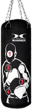 Hammer Boxsack Sparring Pro (Set, 3-tlg., mit Boxhandschuhen, mit Sprungseil)