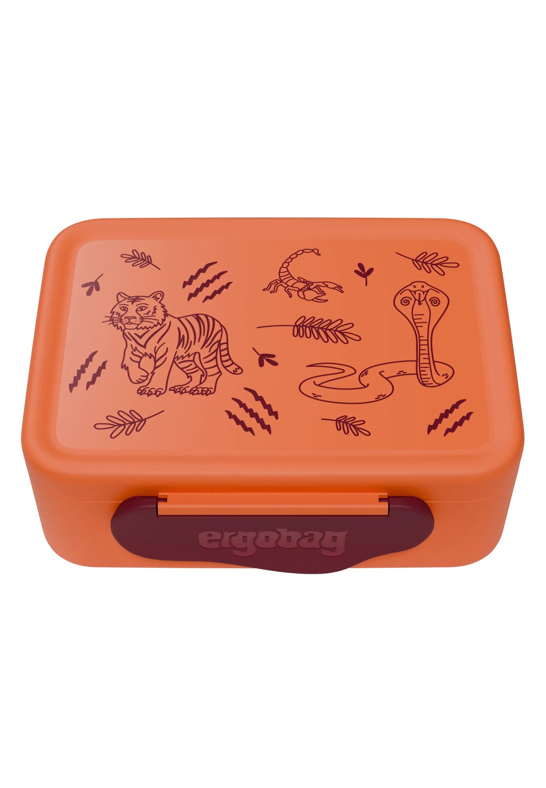 ergobag Lunchbox Brotdose, Kunststoff, (Brotdose, 1-tlg., 1x Brotdose)