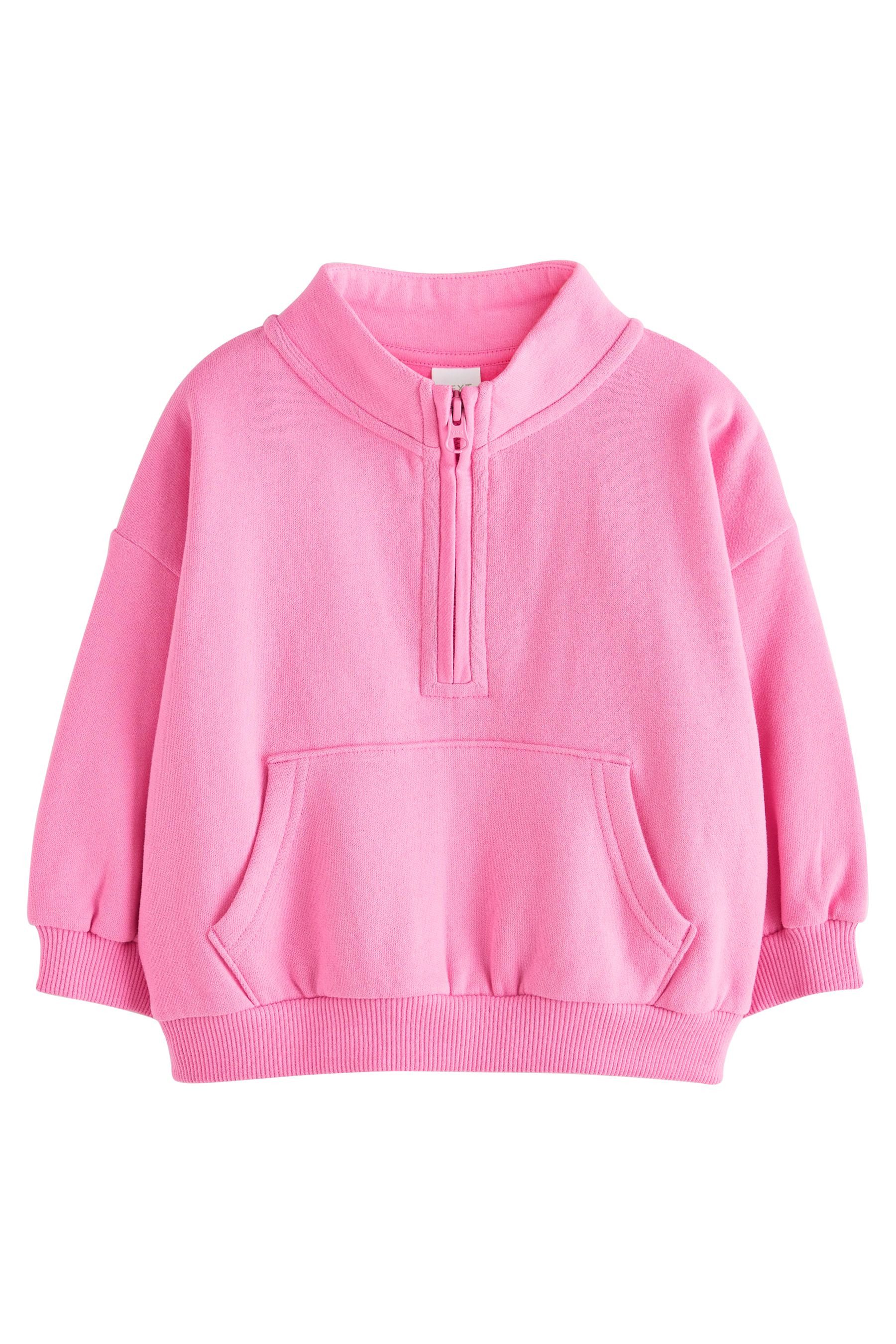 Next Sweatshirt Sweatshirt mit halblangem Reißverschluss (1-tlg)