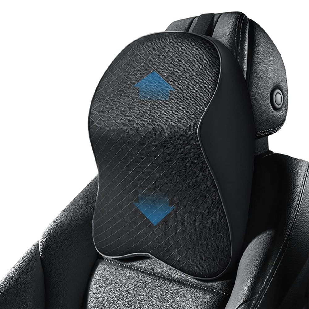 TUWENA Nackenkissen Auto Nackenkissen für Kopfstütze, Weichheit Memory Foam Nackenstütze