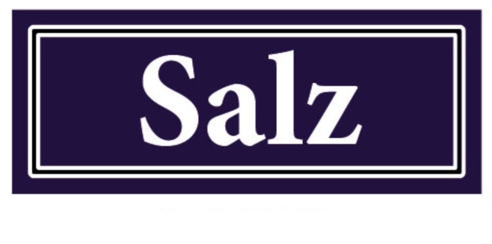 LYSCO Gewürzstreuer Gewürzaufkleber 40x16mm Etiketten Salz + Pfeffer Sticker, blau/weiß, (Aufkleber Etiketten für Salz, Gewürzsalz, Zwiebelsalz, Meersalz, Jodsalz, Chili Salz, bunter Pfeffer, Cayenne Pfeffer, Grüner Pfeffer, Schwarzer Pfeffer, Szechuan Pfeffer, weißer Pfeffer, 2-tlg), abwischbar, wasserfest, selbstklebend und langanhaltend