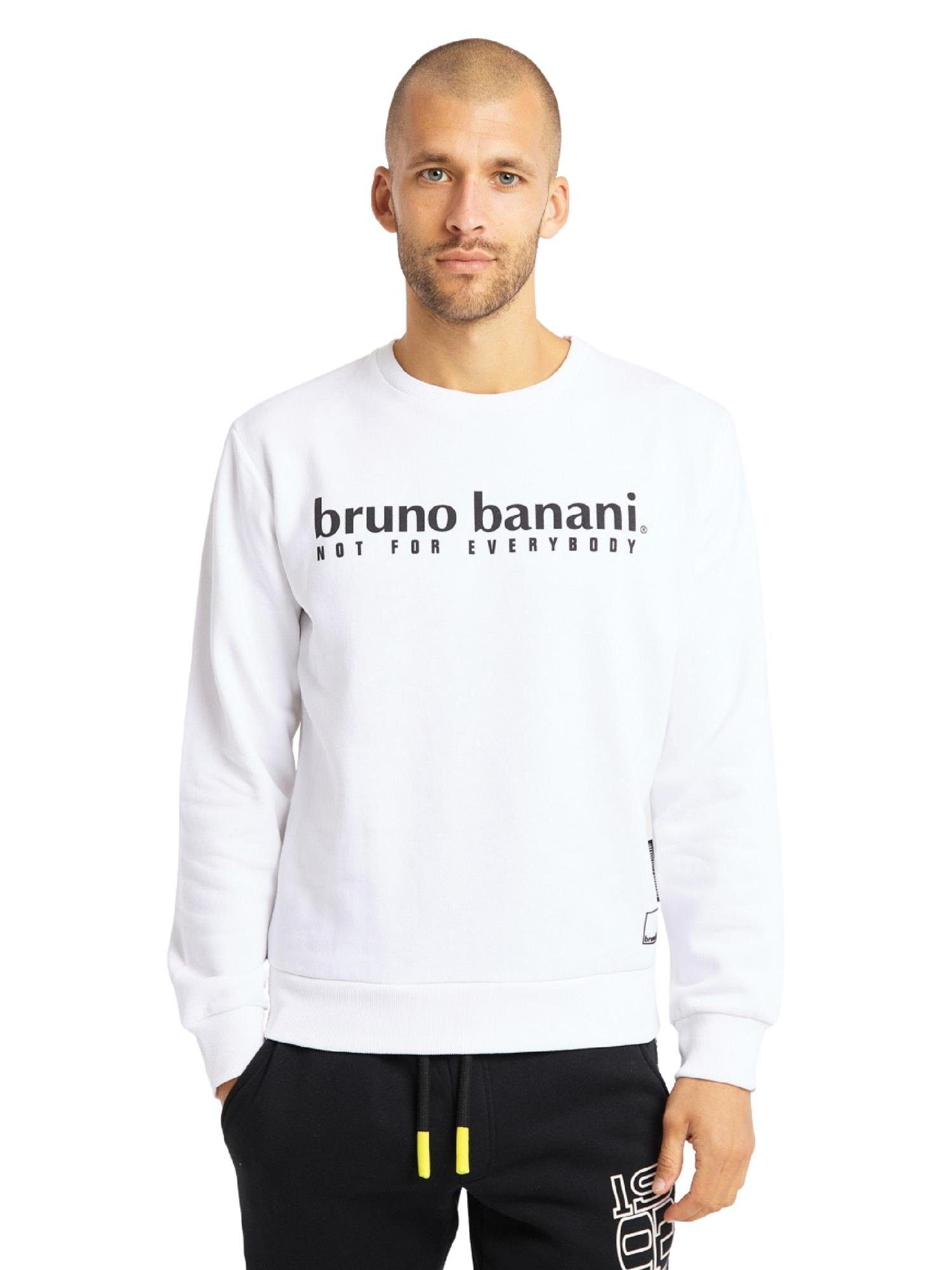 Bruno Banani Sweatshirt Weiß KING