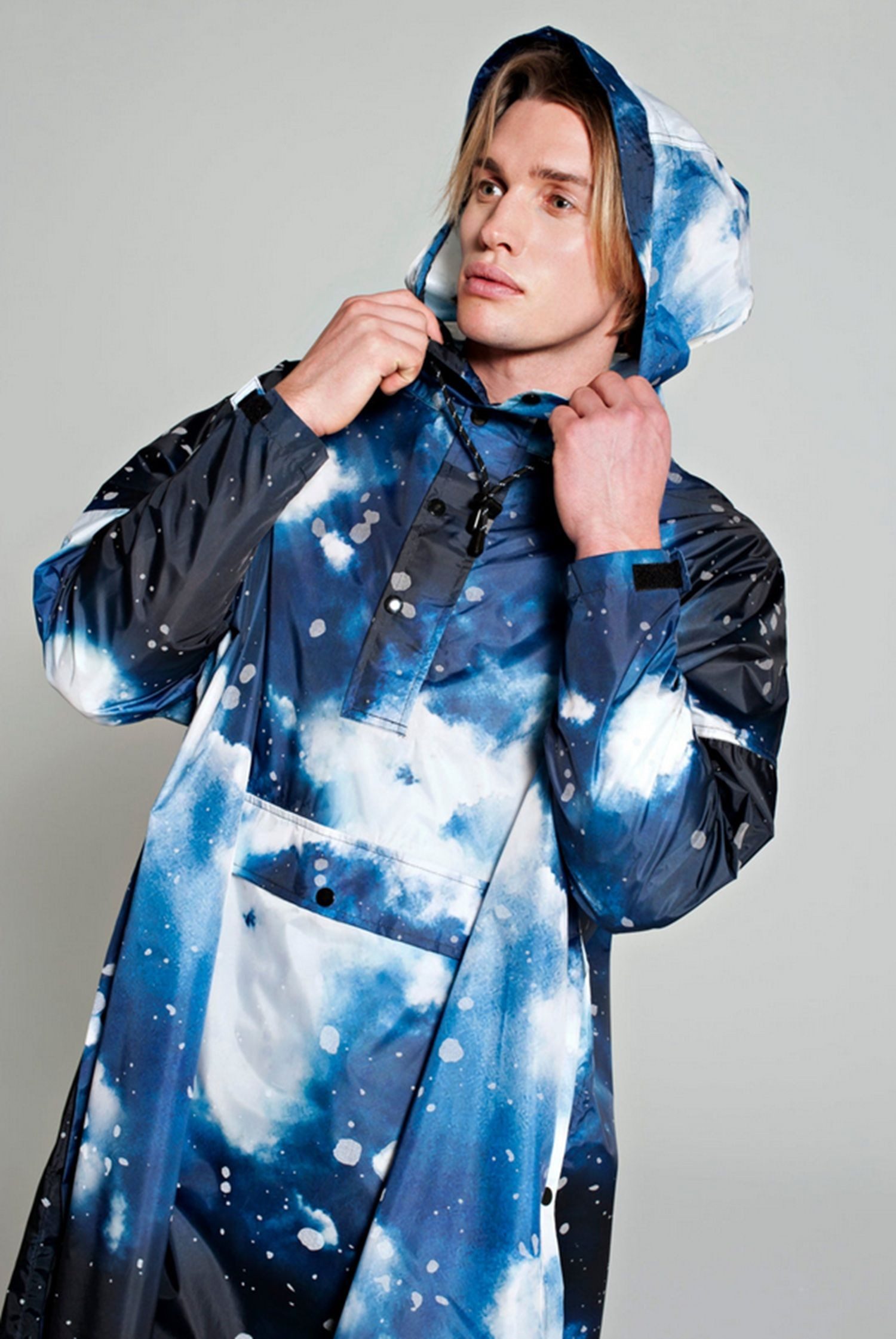 Rainkiss Poncho Starry Night