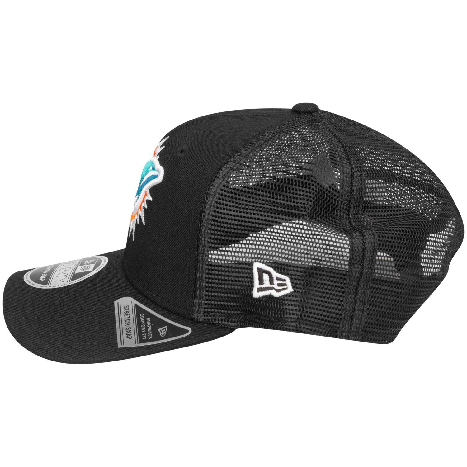 New Era Snapback Cap 9Seventy StretchSnap Trucker Miami Dolphins