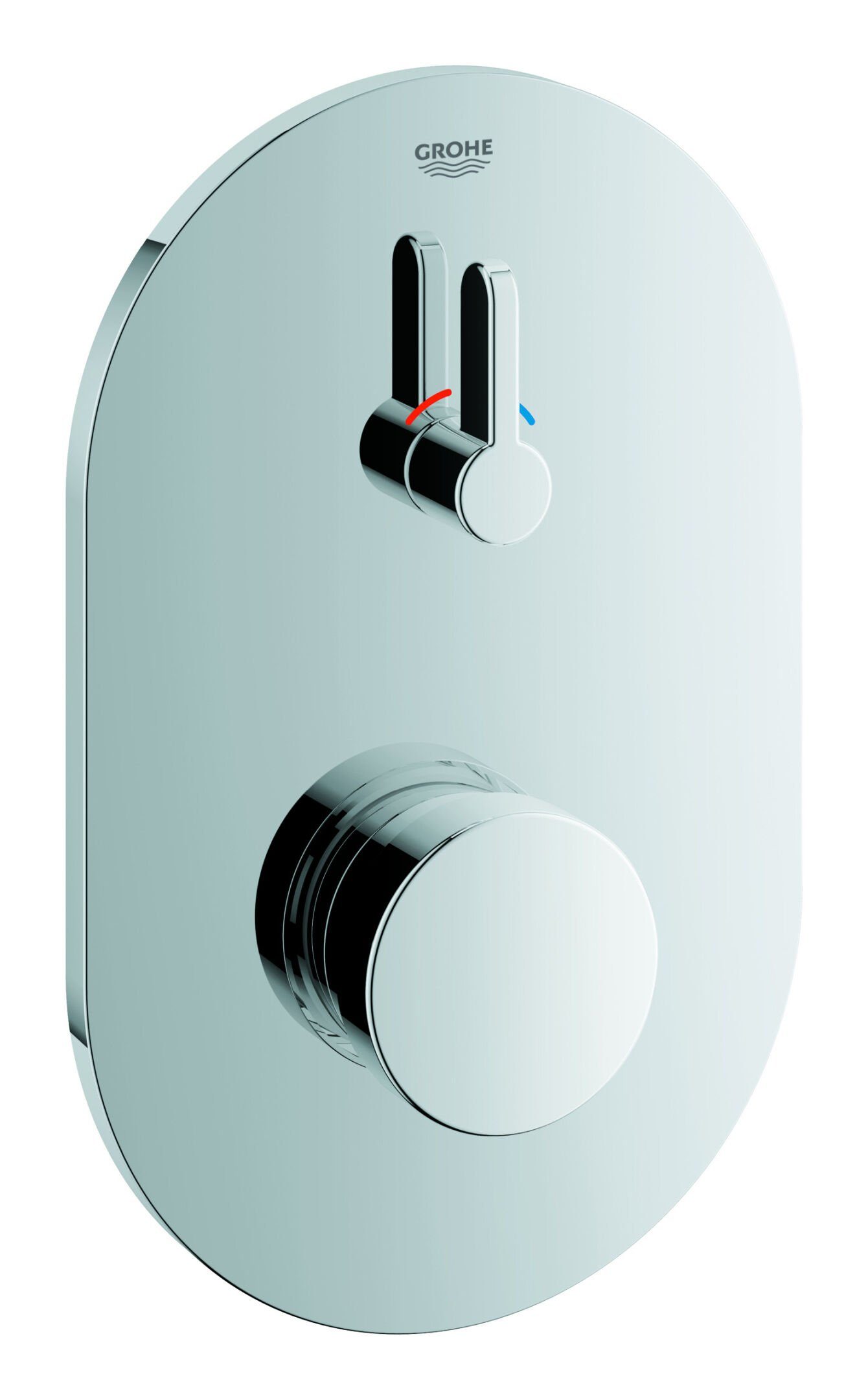 Grohe Duscharmatur Eurosmart CT Selbstschluss m. Mischung u. variabel einstellbarem