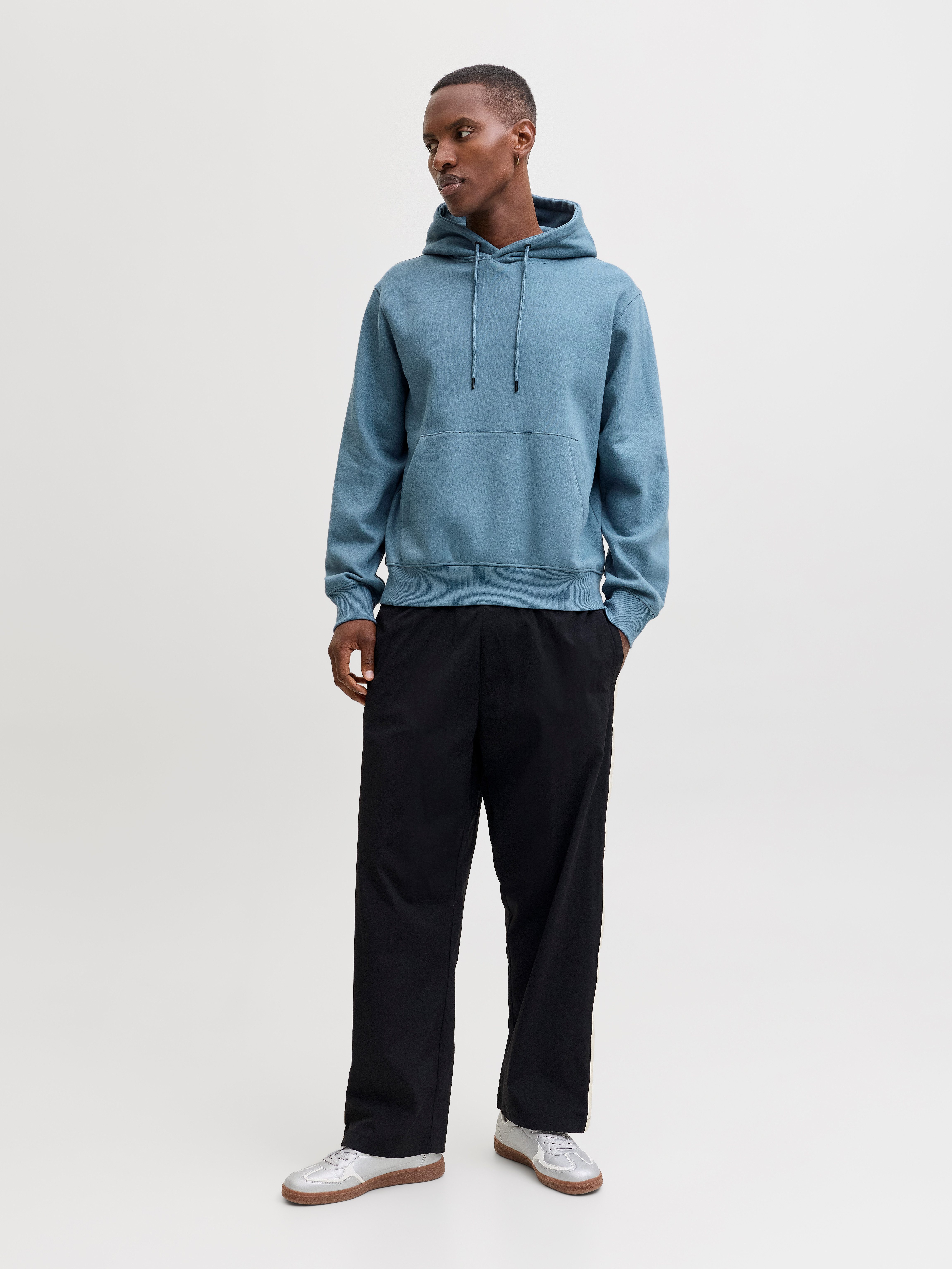 Jack & Jones Kapuzensweatshirt JJESTAR BASIC SWEAT HOOD NOOS mit Rippbündchen