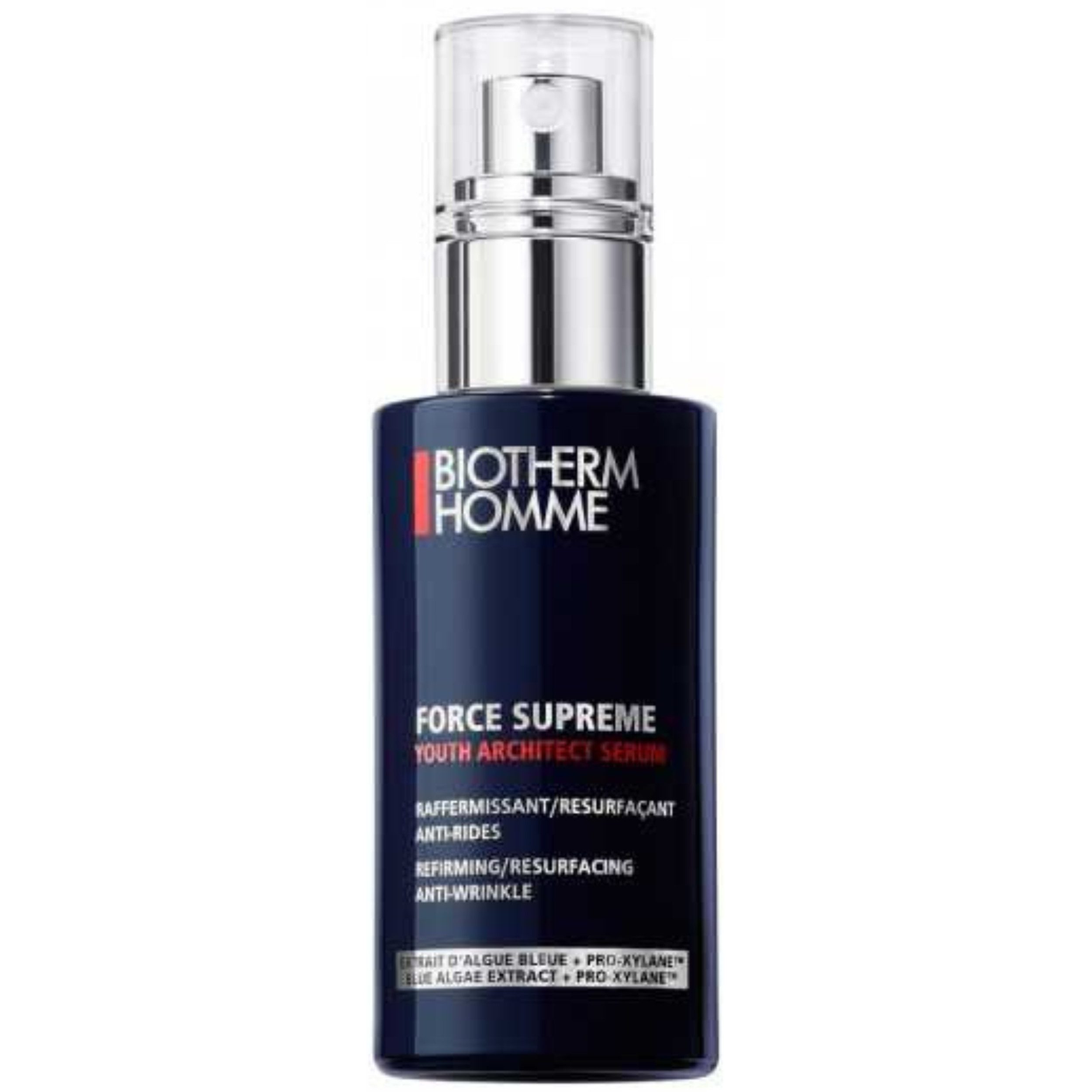 BIOTHERM Anti-Falten-Serum Force Supreme Youth Architect 2×50 ml Duo, für festere, glatter wirkende Männerhaut