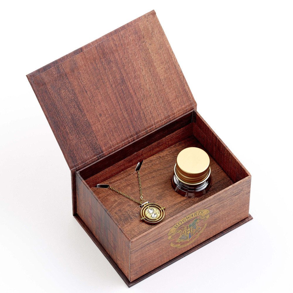 The Carat Shop Ohrring-Set Harry Potter: Hermoine Potions Time Turner Halskette und Ohrringe Gesc