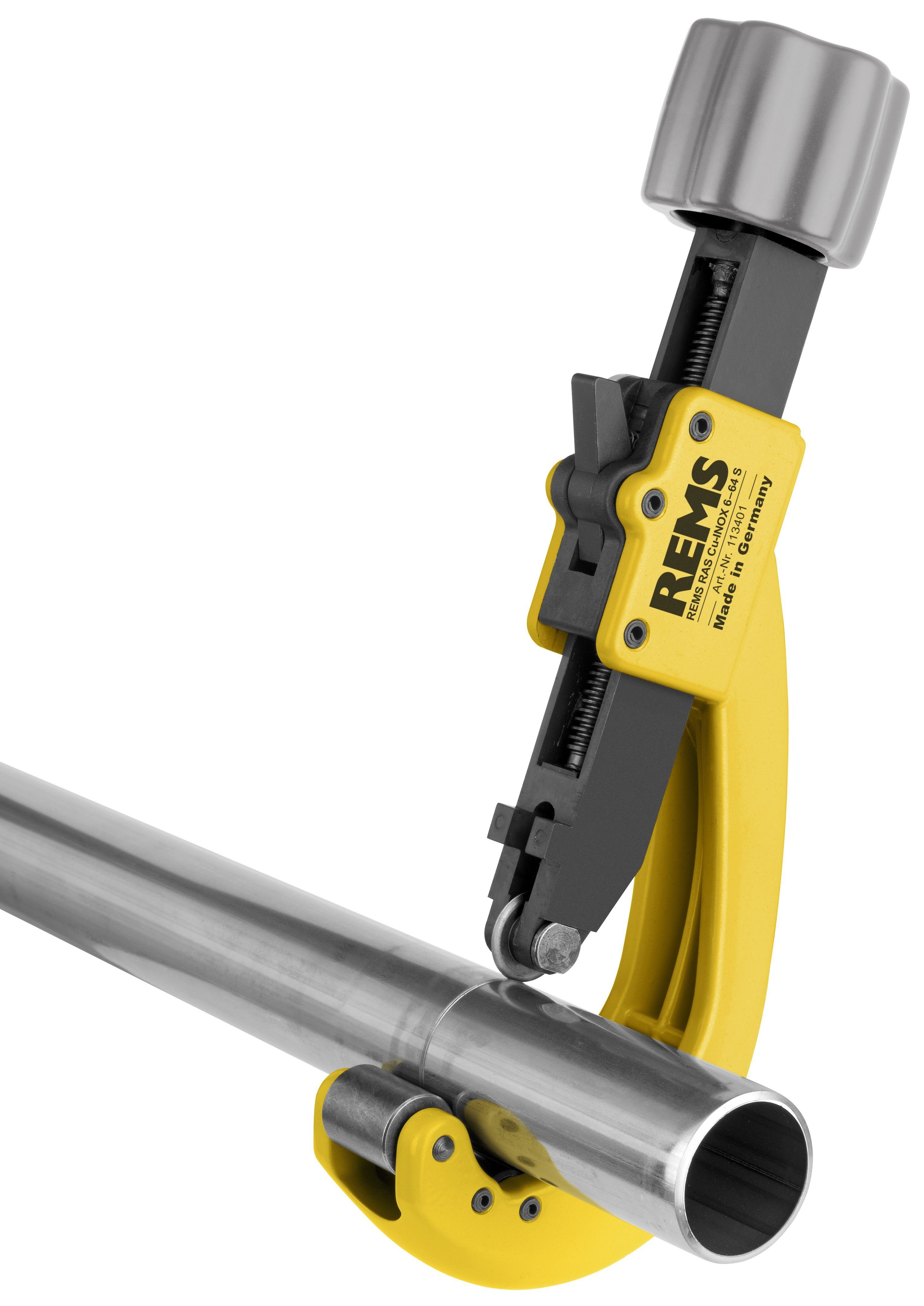 Rems Rohrschneider Rems Rohrabschneider RAS Cu-Inox 8-64 S nadelgelagerte Gegenrollen u.
