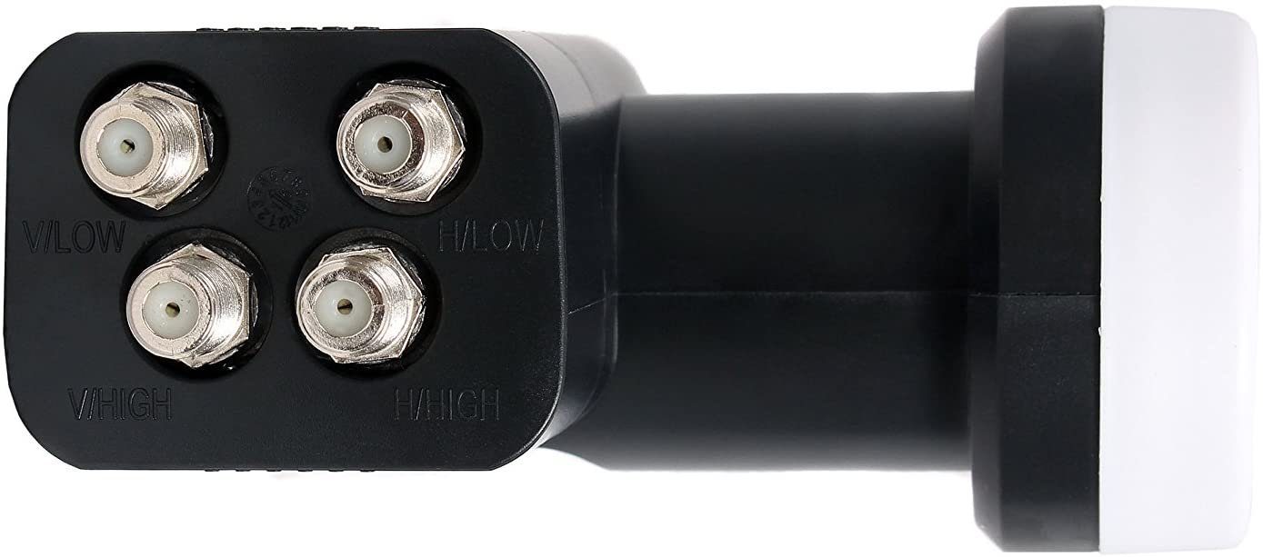 Ankaro Ankaro LNC 4000 Quattro Premium mit ausziehbaren Wetterschutz, LTE Universal-Quattro-LNB
