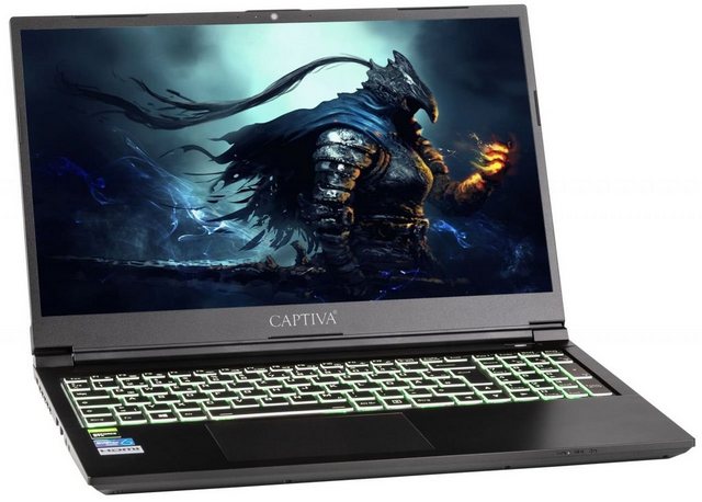CAPTIVA Power Starter I63-331 Gaming-Notebook (39,6 cm/15,6 Zoll, Intel Core i7 10750H, GeForce GTX 1650, 500 GB SSD)