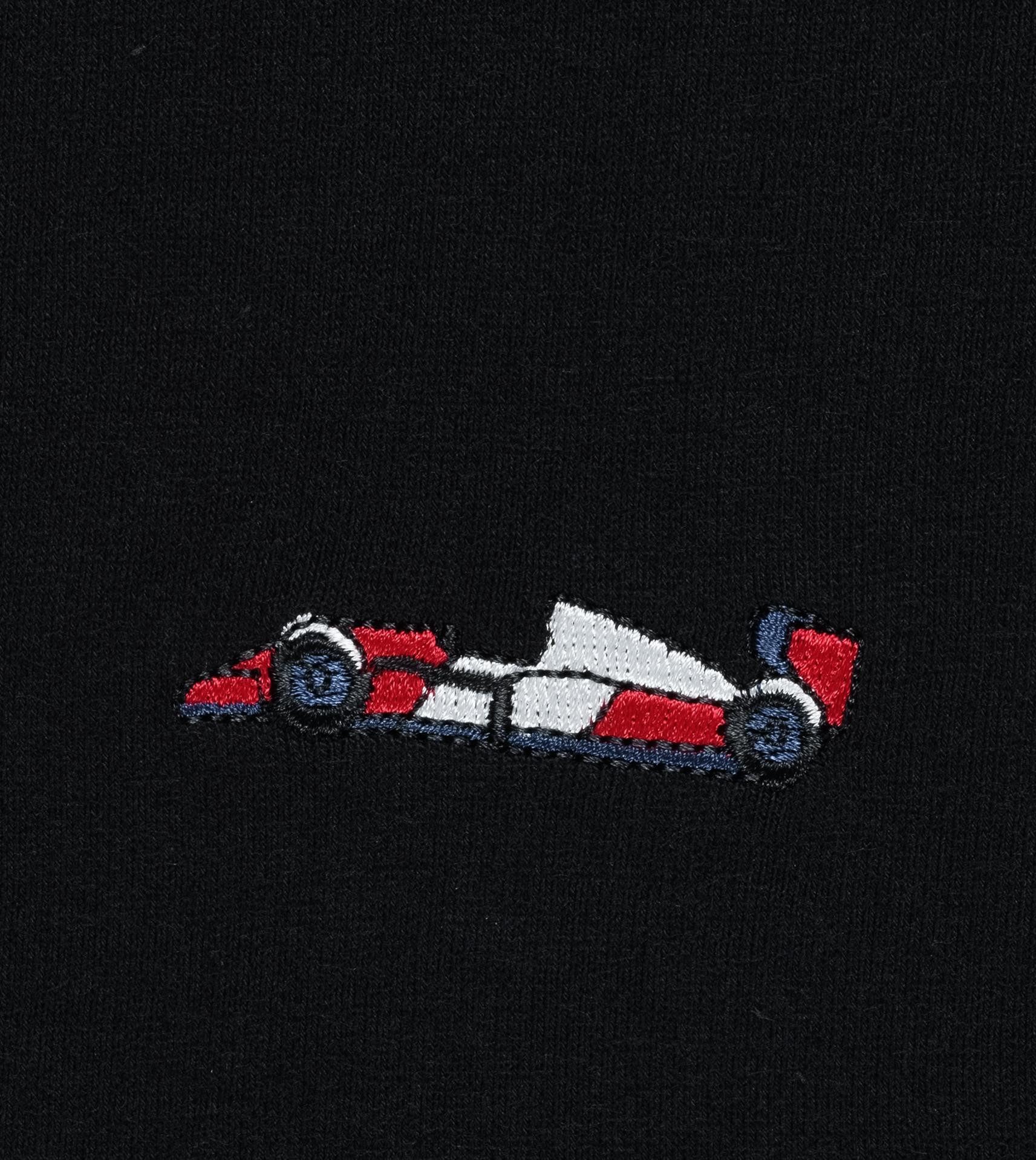 Ragwear T-Shirt Samms G Gots YOUMODO Kurzärmliges Shirt mit Rennwagen-Stickerei