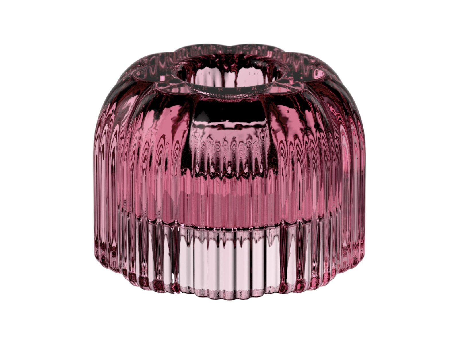 Villeroy & Boch Kerzenständer Fleur cassis Kerzenständer 2 in 1 pink 14,5cm