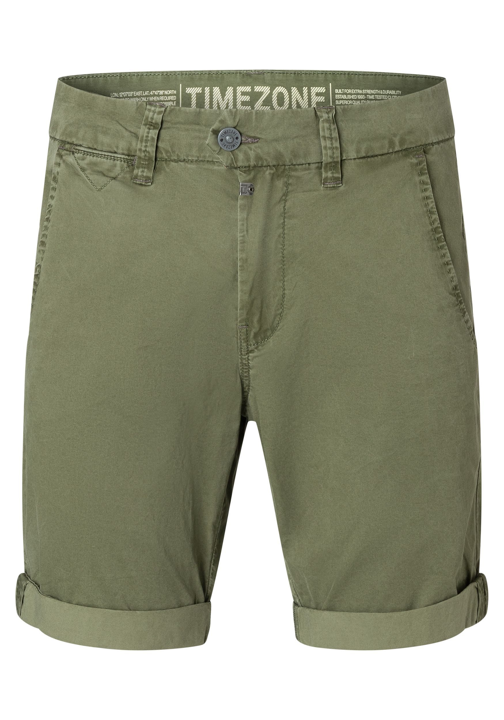 TIMEZONE Chinoshorts Fein mit umgeschlagenem Saum Slim JannoTZ Short günstig online kaufen