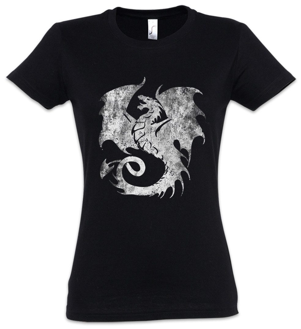 Urban Backwoods Print-Shirt Dragon V Damen günstig online kaufen
