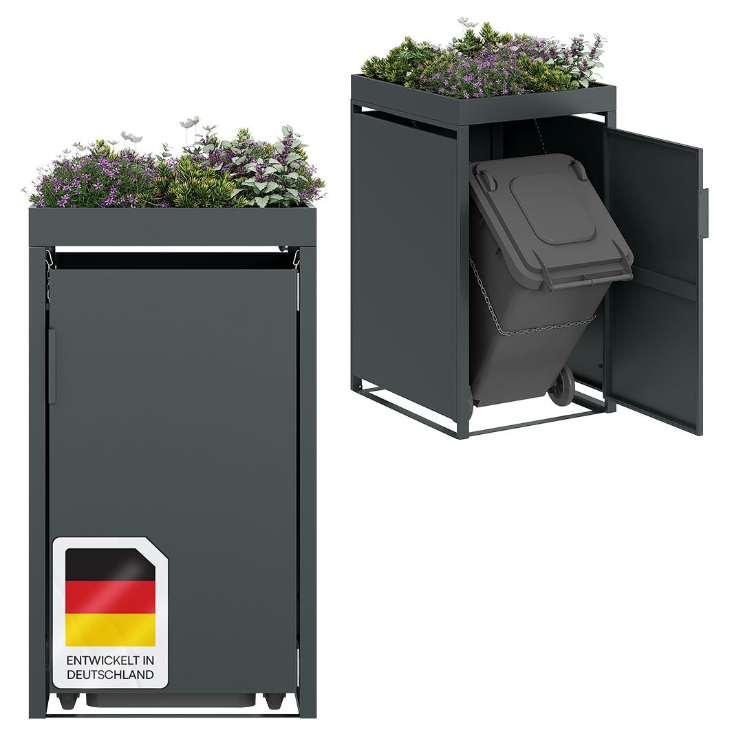 STEELSØN Mülltonnenbox Thoria 240L aus verzinktem günstig online kaufen