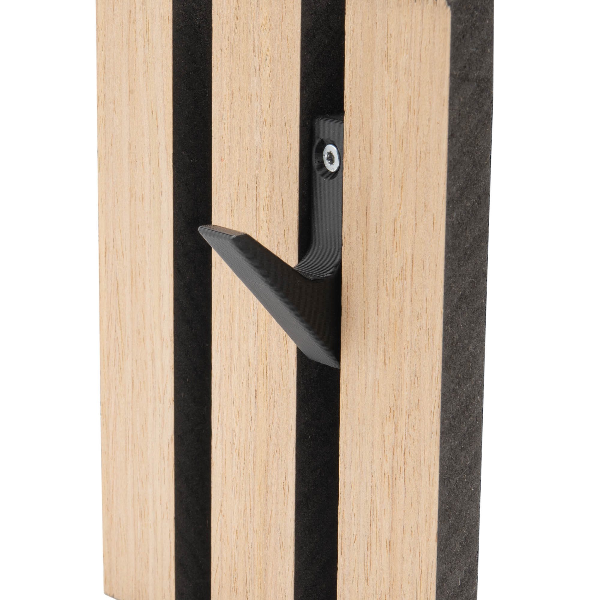 TSB Werk Kleiderhaken Garderobenhaken für Akustikpaneele Kleiderhaken, (1-St), Halter, Wandhaken, Haken, Universal