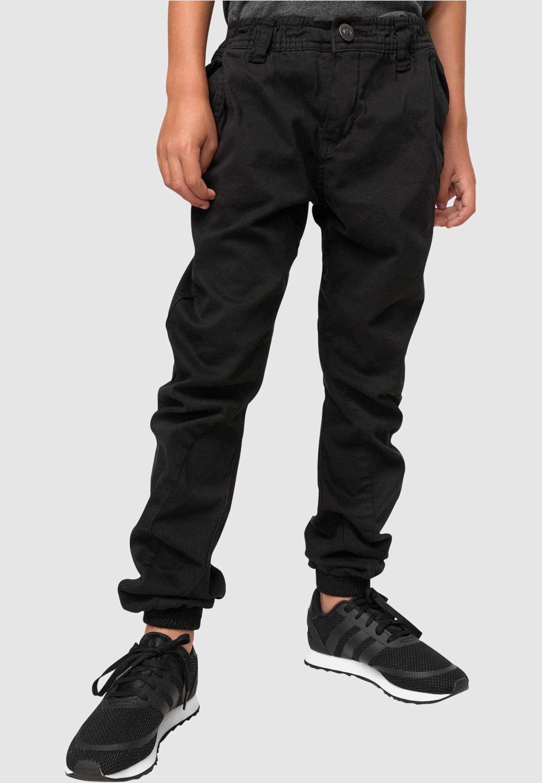 URBAN CLASSICS Stoffhose Herren Boys Stretch Pants (1-tlg) black Jogging