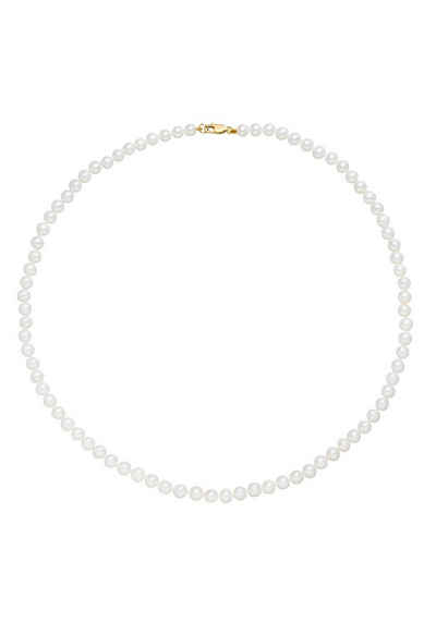 Firetti Perlenkette Schmuck Geschenk Gold 375 Halsschmuck Halskette Perle, Made in Germany - mit Süßwasserzuchtperle