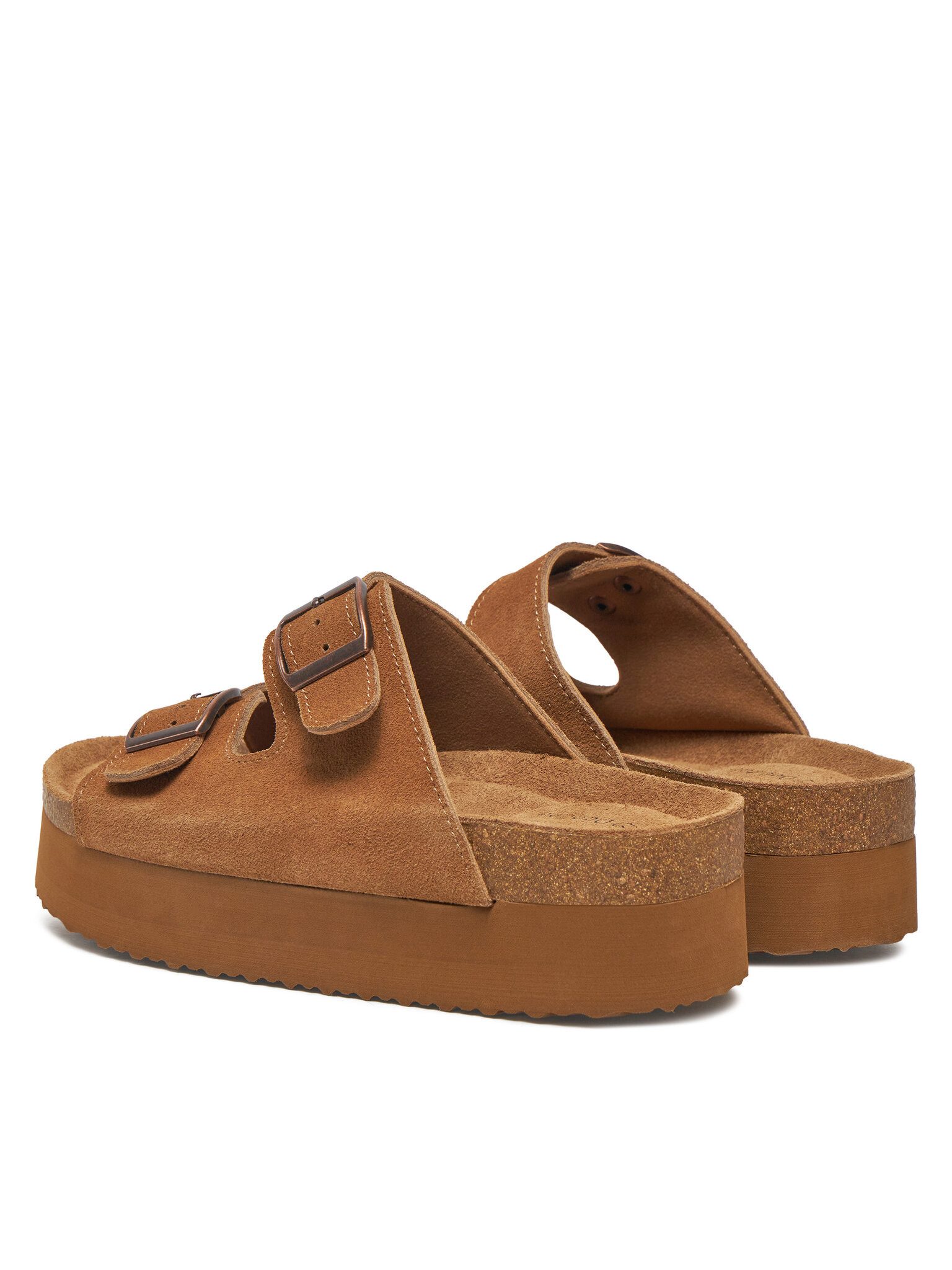 DeeZee Deezee Damen Flip-Flops Braun DZ-C1 Badepantolette
