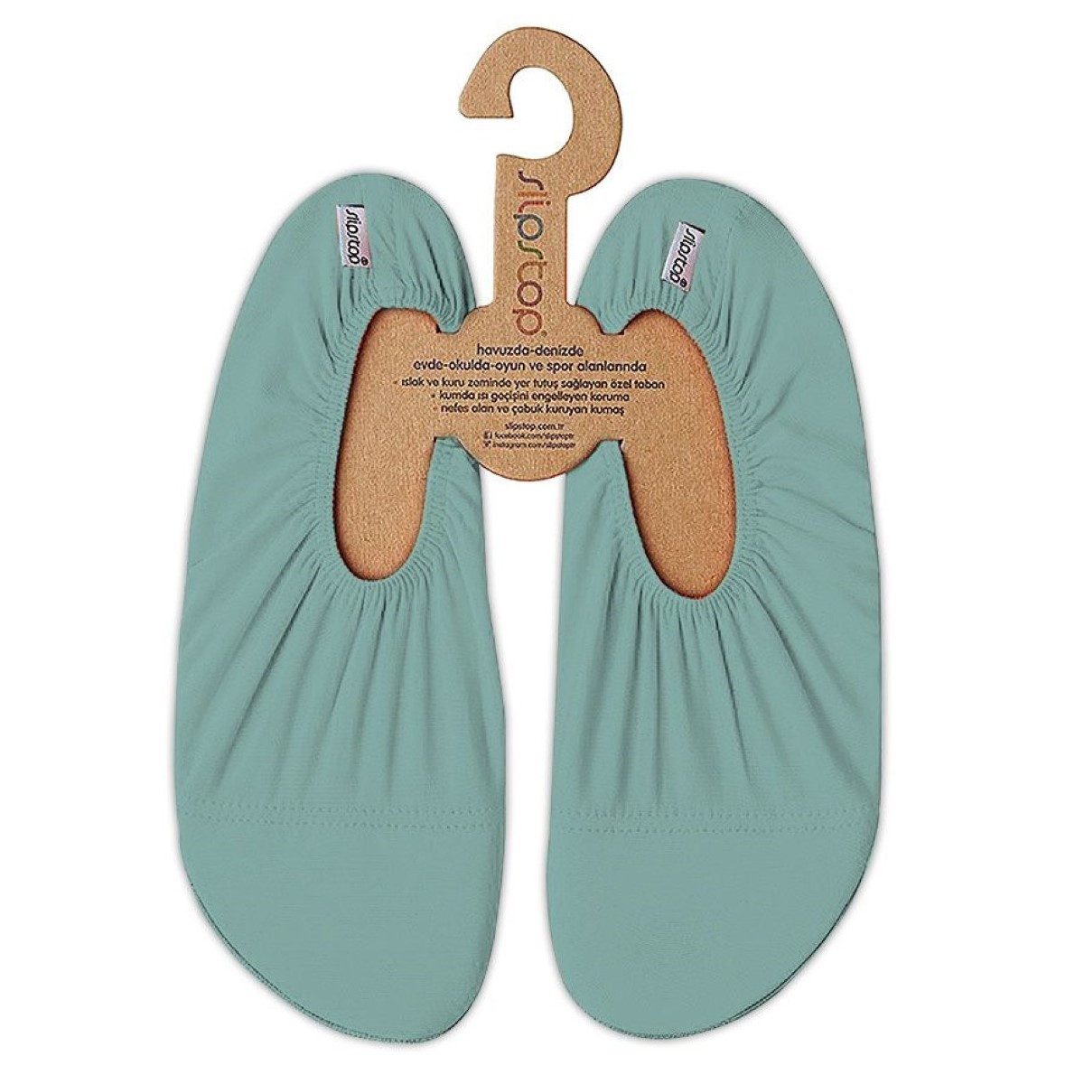 Slipstop Slipstop Mint Blue Erwachsene Badeschuhe EUR 37-38 (S) Badeschuh
