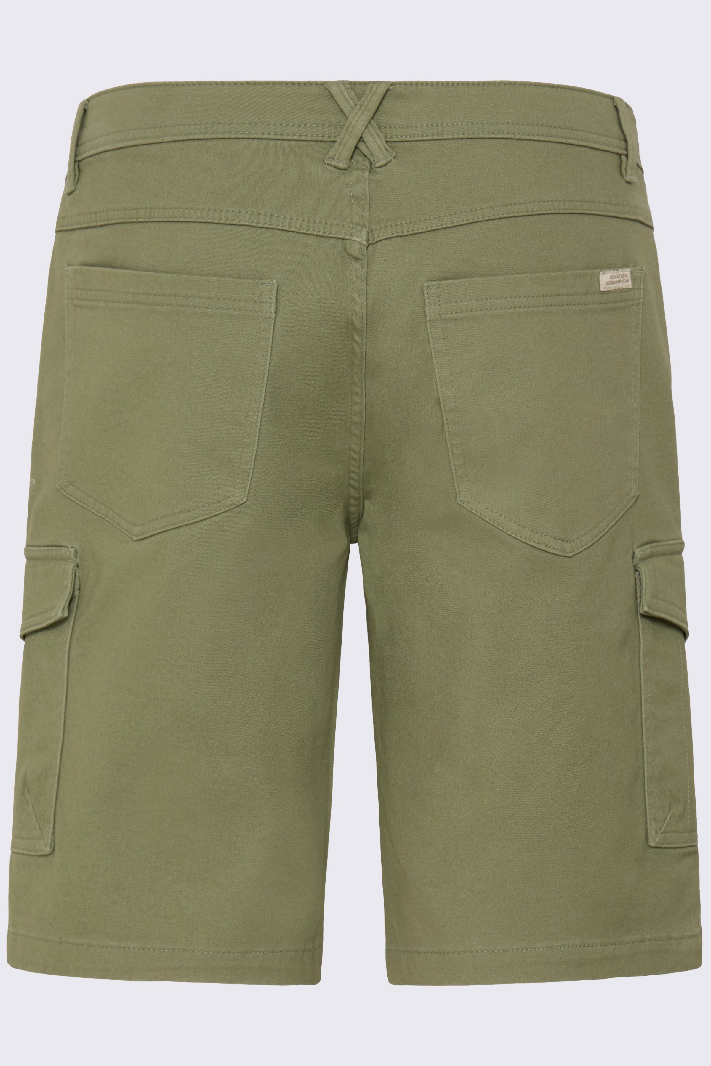 Blend Shorts BHMASON SLIM/REG CARGO SHORTS mit Markenlabel, aus Baumwollmischung, Regular Fit, elastisch