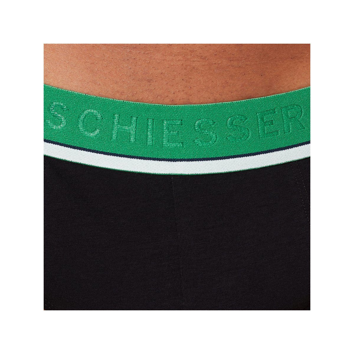 3 Rundhalsshirt (1-tlg) regular assorted Schiesser uni