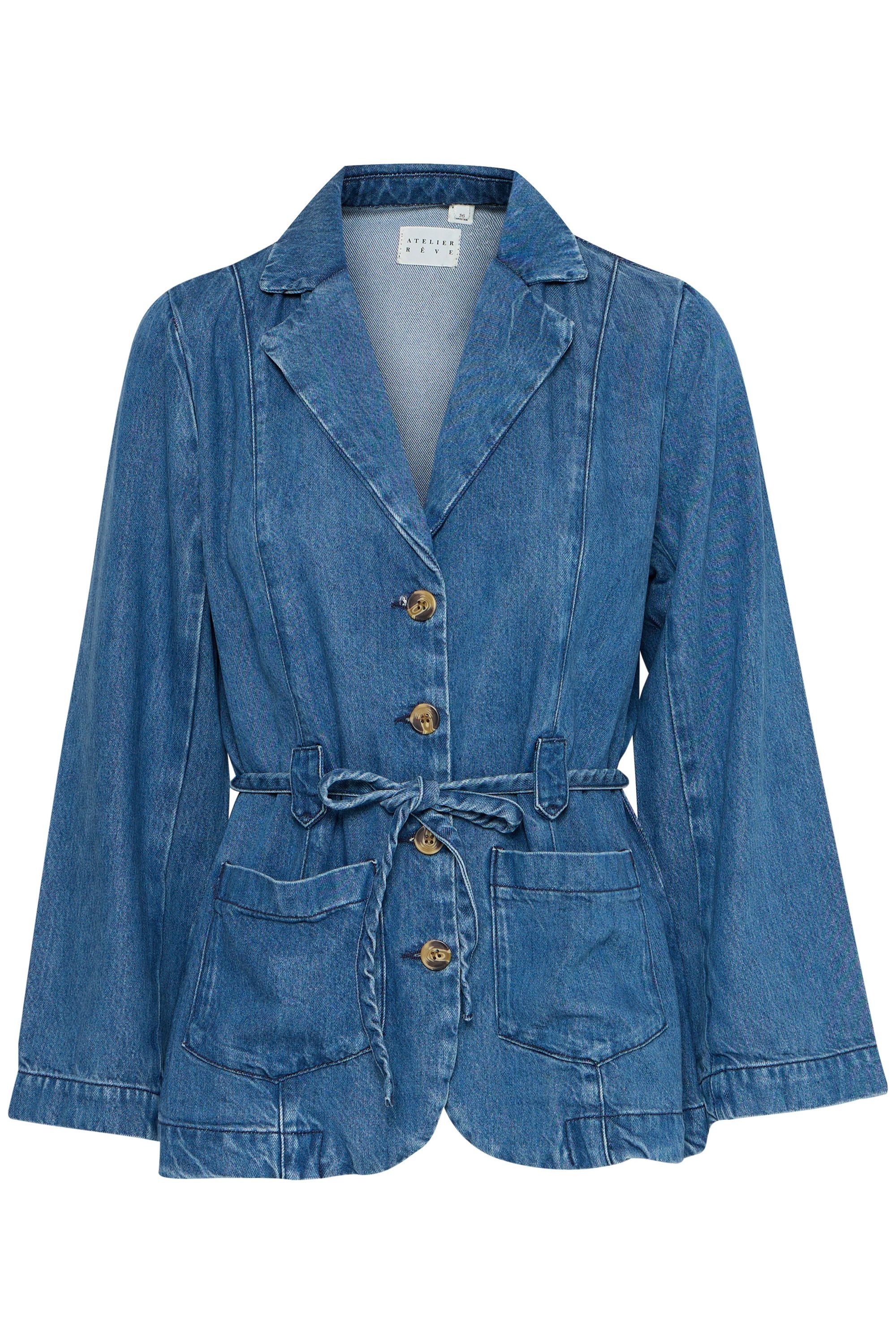 Atelier Rêve Jackenblazer IRRISLE Schickes denim günstig online kaufen