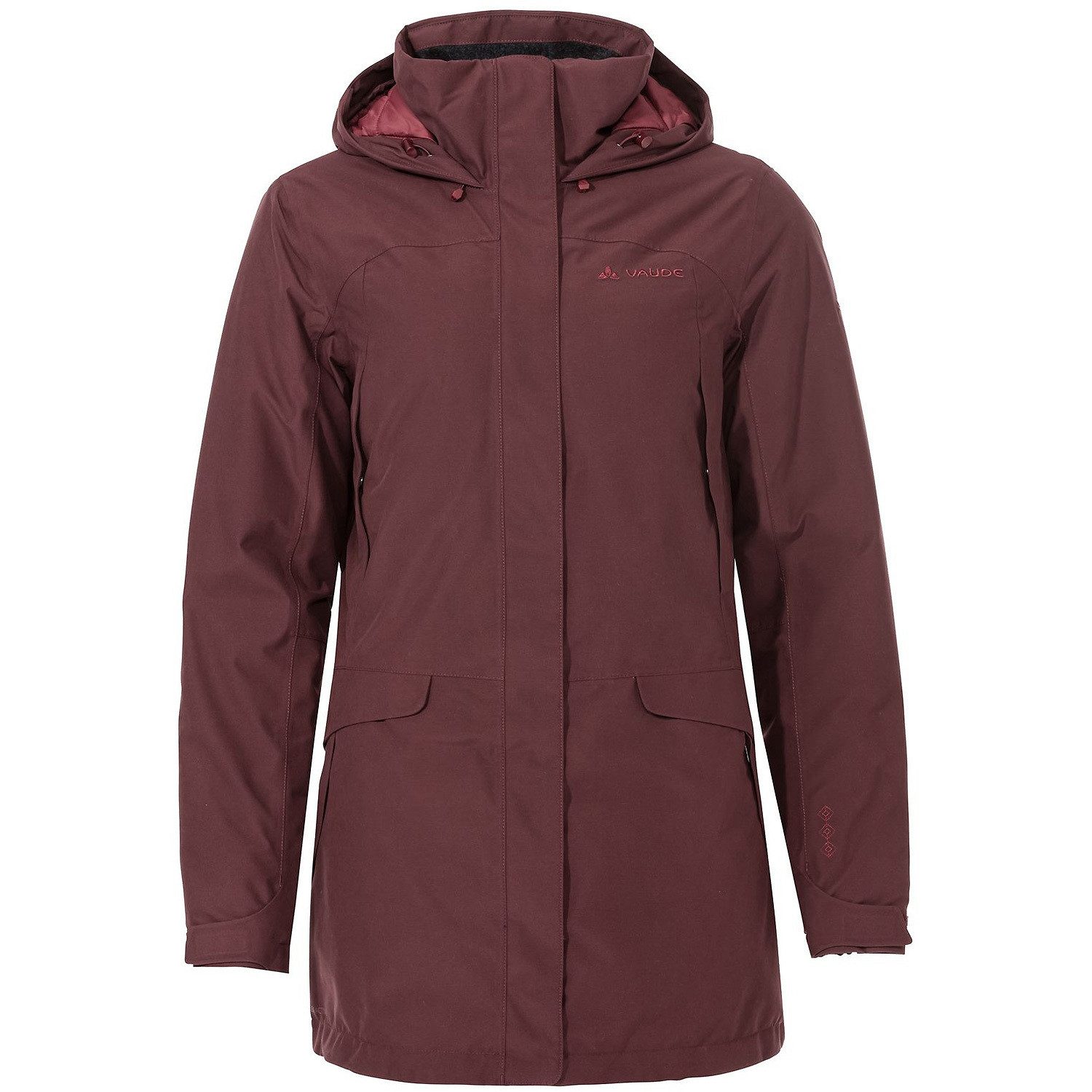 VAUDE Funktionsmantel Mantel WOMENS SKOMER WOOL PARKA