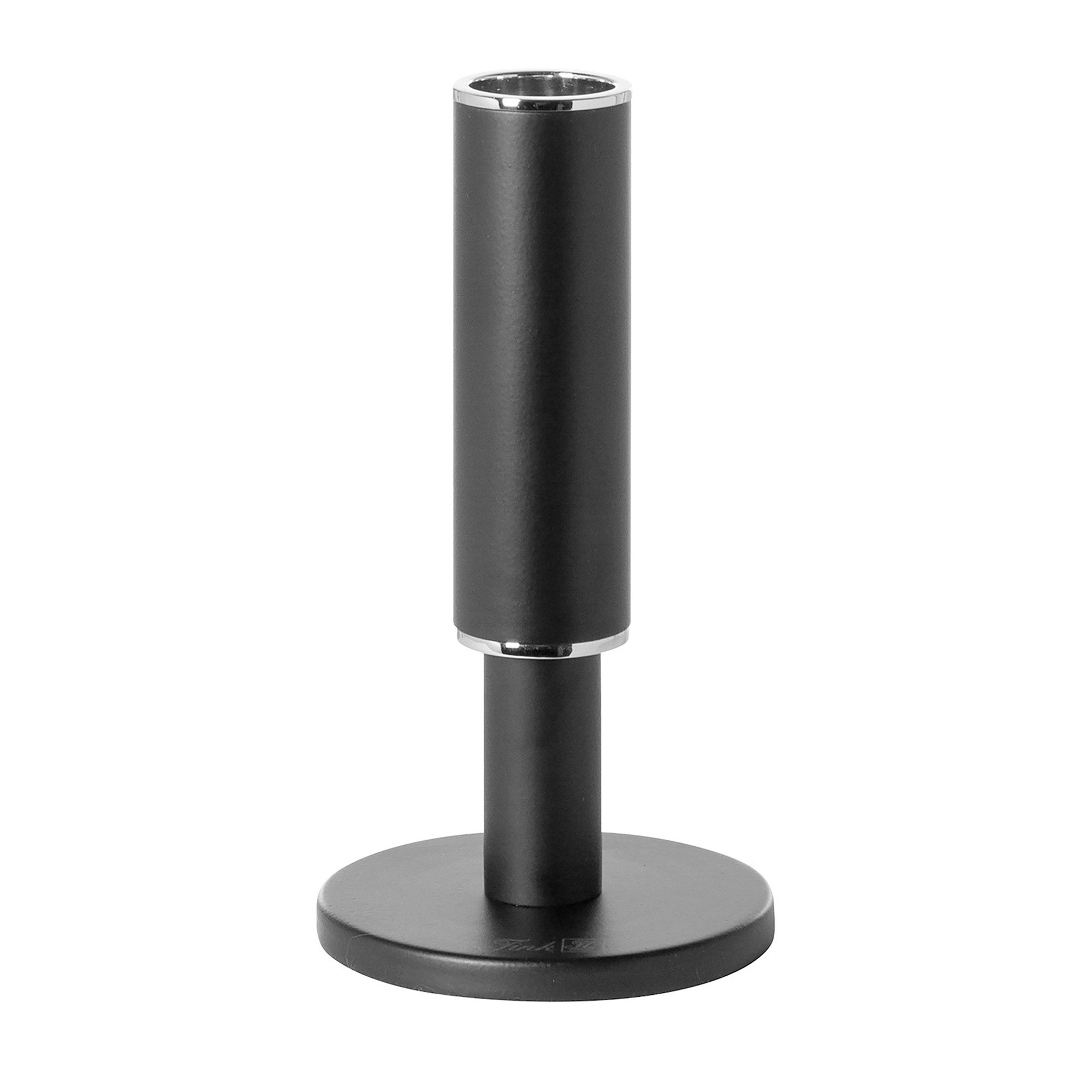 Fink Kerzenhalter RITMO - 2er Set Kerzenhalter aus Edelstahl in Schwarz - Stabkerzen (2er Set, 1 St., 2 Stück), Stabkerzenleuchter - Dekoration - Geschenkeset - – Bild 2 von 5