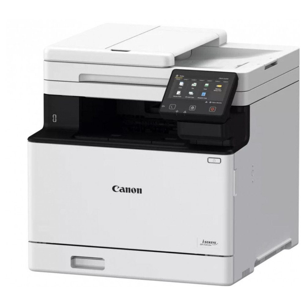 Canon Canon i-SENSYS MF754CDW: Farbdrucker, Kopierer, Scanner, Fax Multifunktionsdrucker, (USB, LAN, WLAN, Duplexdruck, ADF, 250 Blatt Zufuhr)