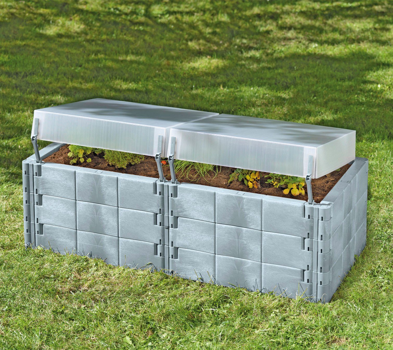 Juwel Hochbeet »Profiline« (Set), BxTxH 130x60x51 cm, inkl