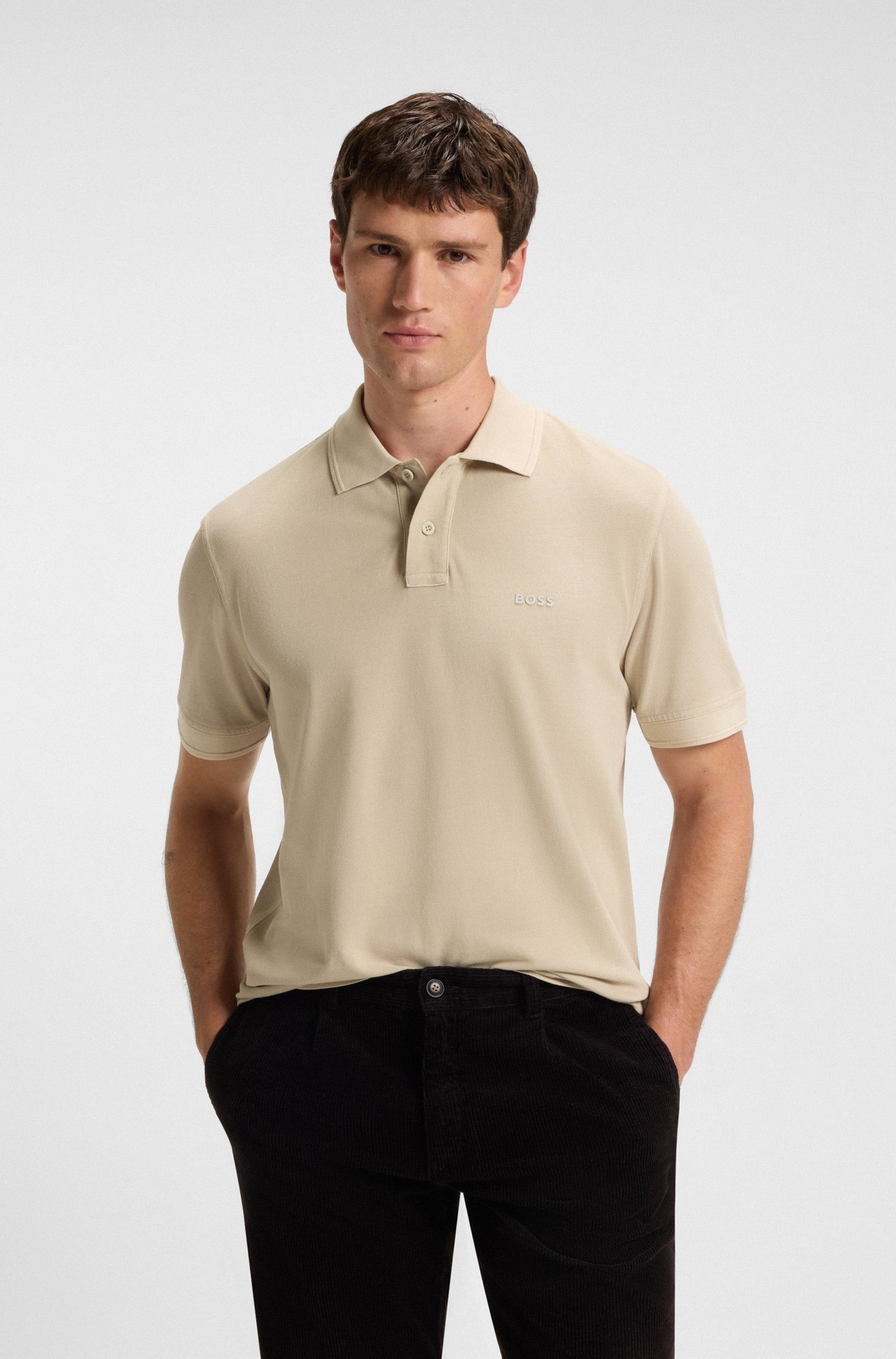 BOSS ORANGE Poloshirt Prime mit Polokragen