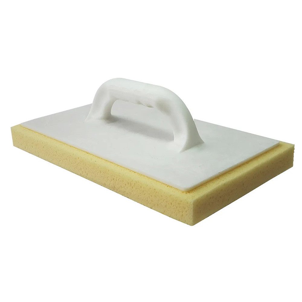 HEKA Glättekelle Glättbrett mit Hydroschwamm 34x18 cm weiß