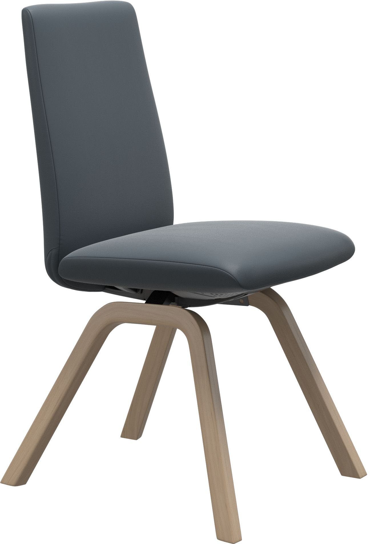 Stressless® Polsterstuhl Laurel, Low Back, Größe M, mit schräggestellten Beinen in Eiche natur