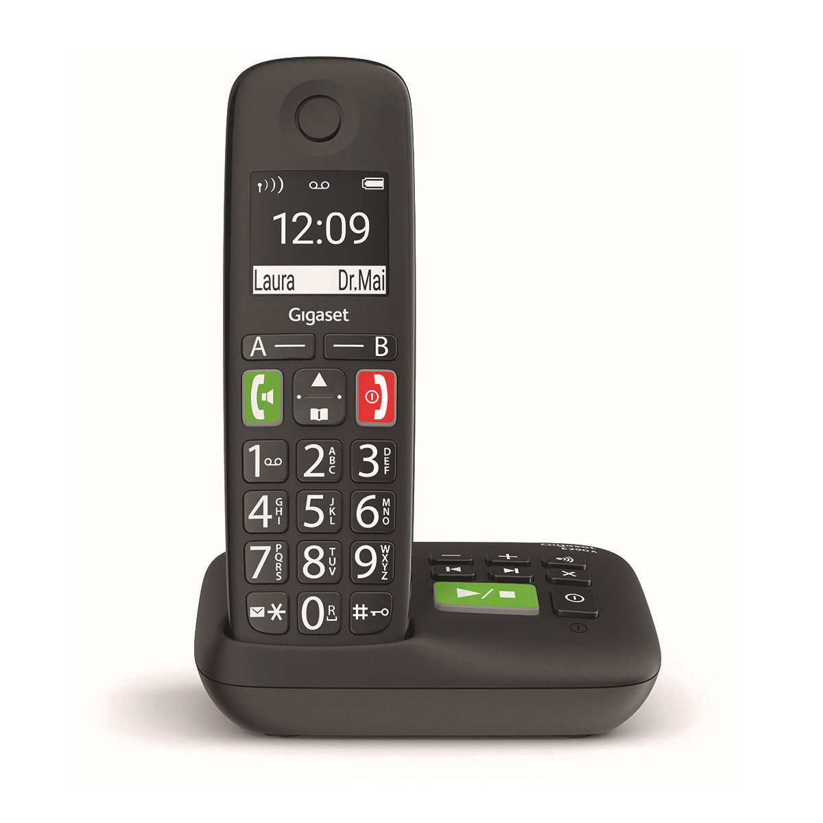 Gigaset E290A Schnurloses DECT-Telefon (Mobilteile: 1, Verstärker-Funktion)