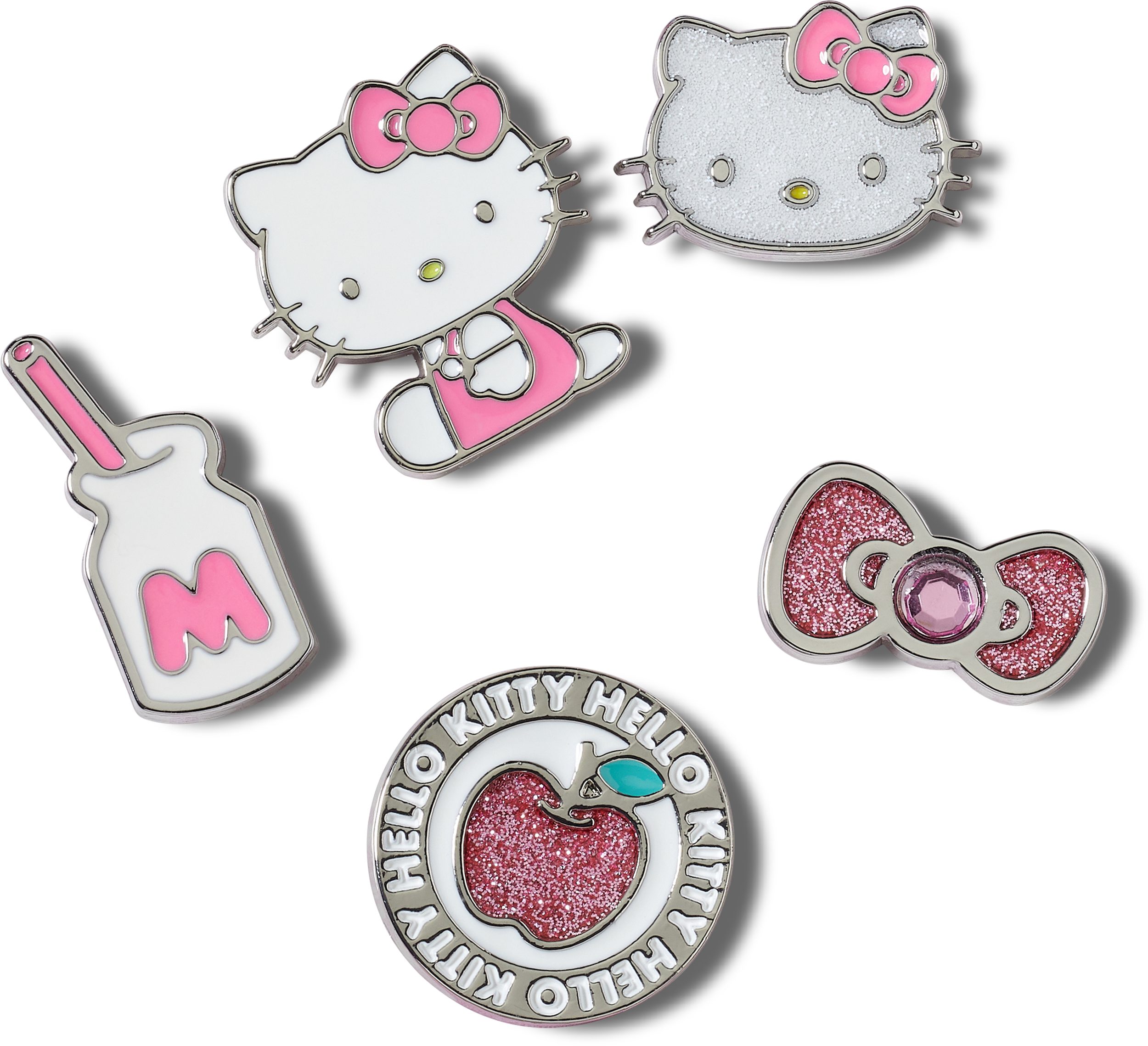 Crocs Schuhanstecker Jibbitz Charm Hello Kitty Elevator 5er Set (5tlg)