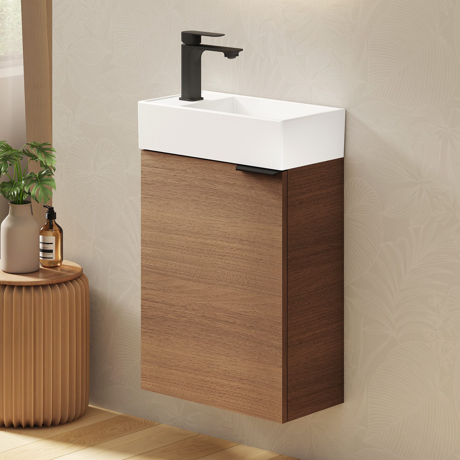 EMKE Waschtisch Waschtisch mit Unterschrank 41,7 cm klein Badmöbel für bad günstig online kaufen