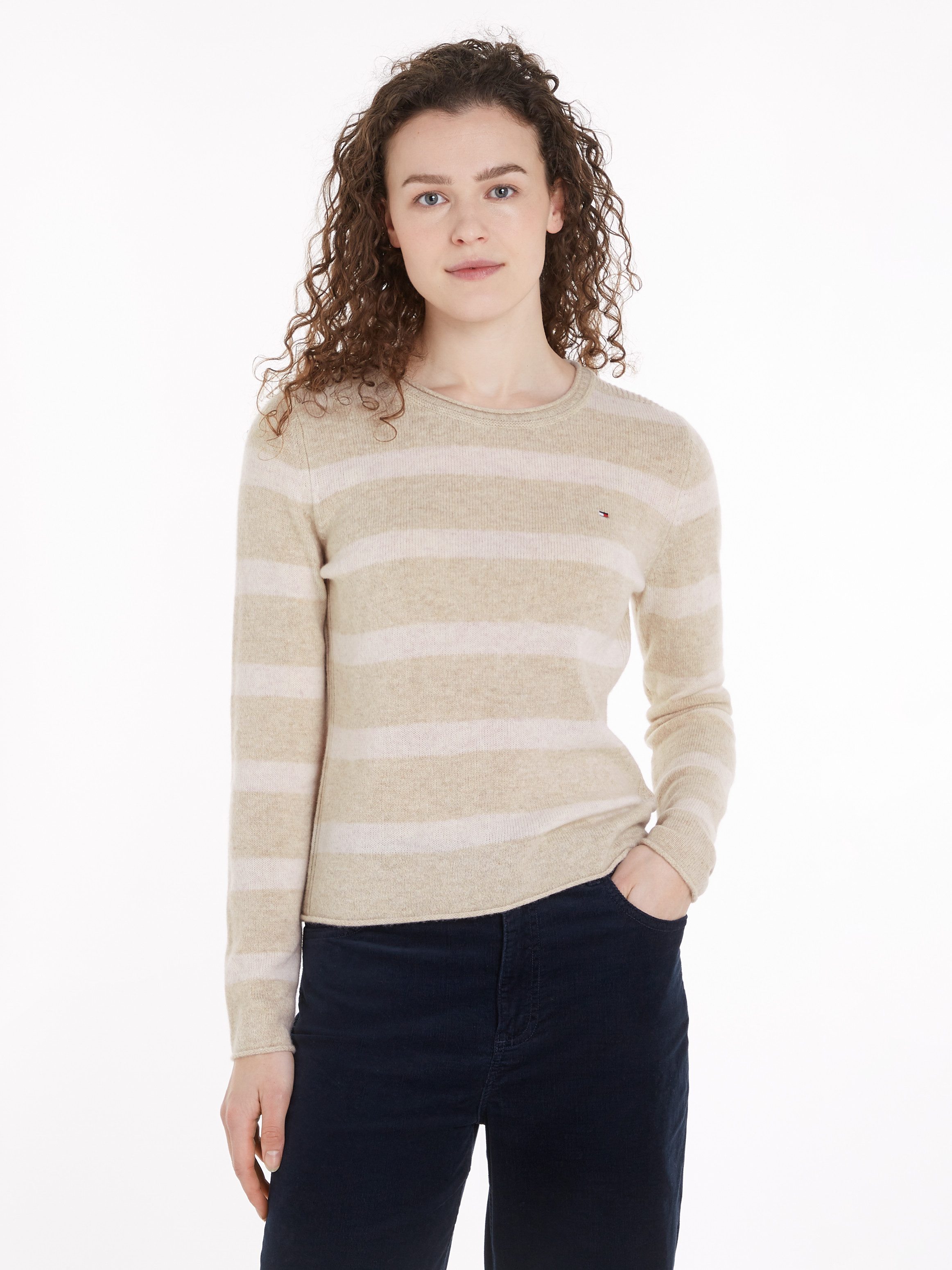 Tommy Hilfiger Strickpullover SOFT WOOL C-NK günstig online kaufen